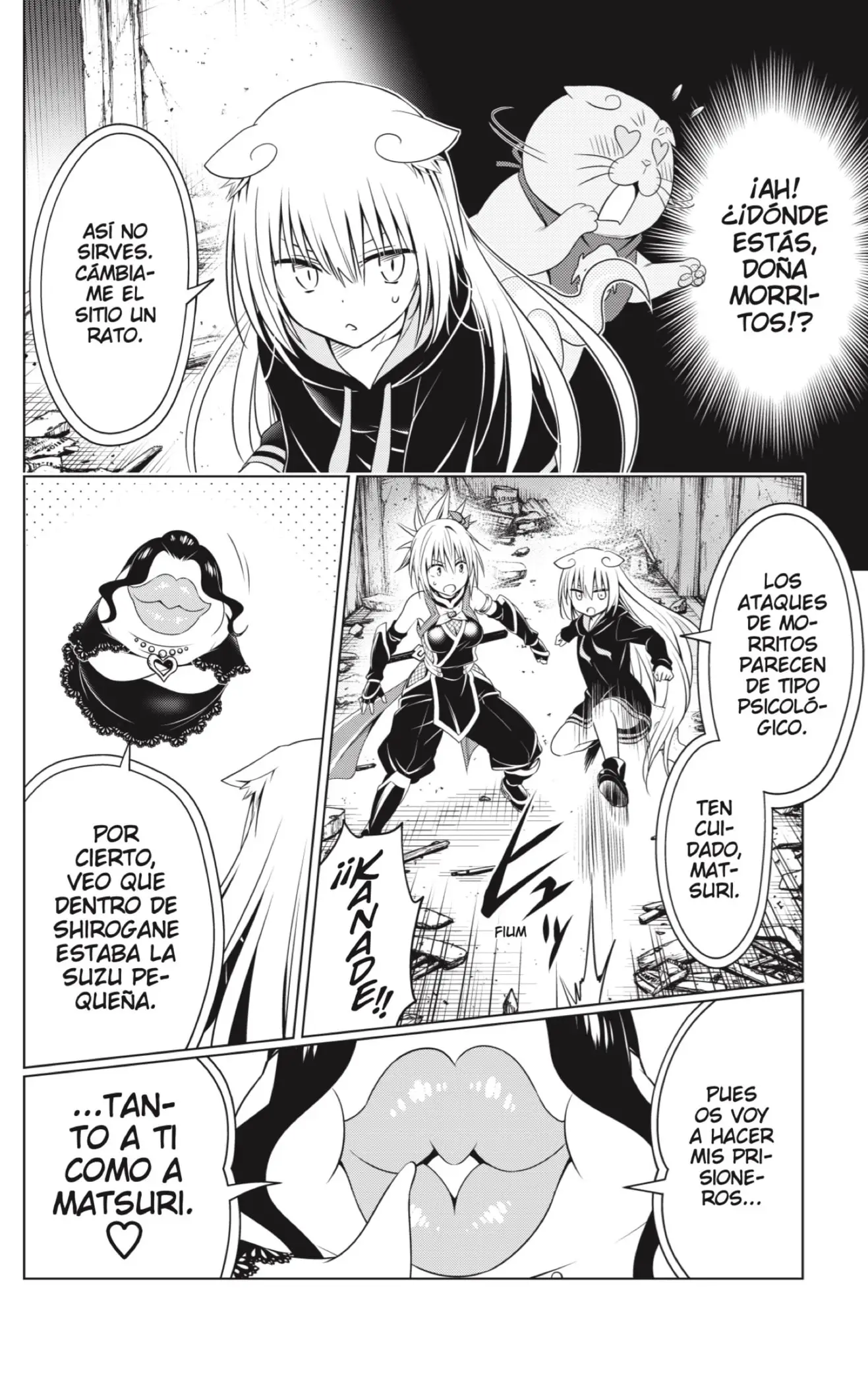 Ayakashi Triangle capítulo 132, página 18