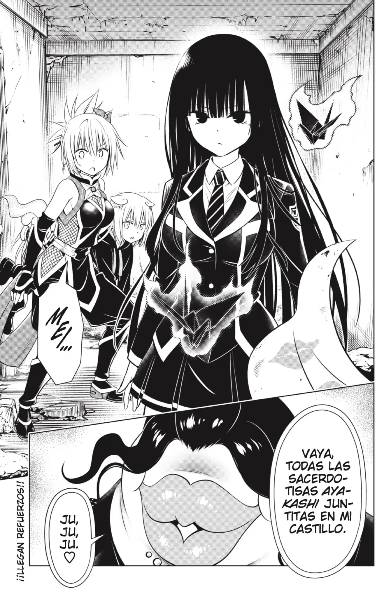 Ayakashi Triangle capítulo 132, página 21