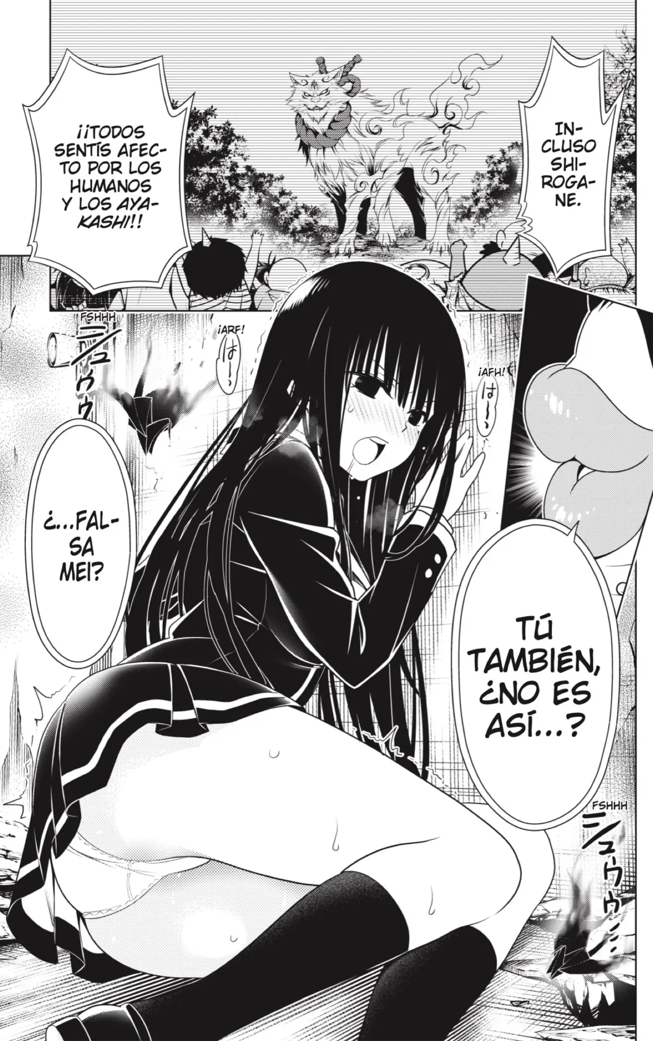 Ayakashi Triangle capítulo 133, página 7