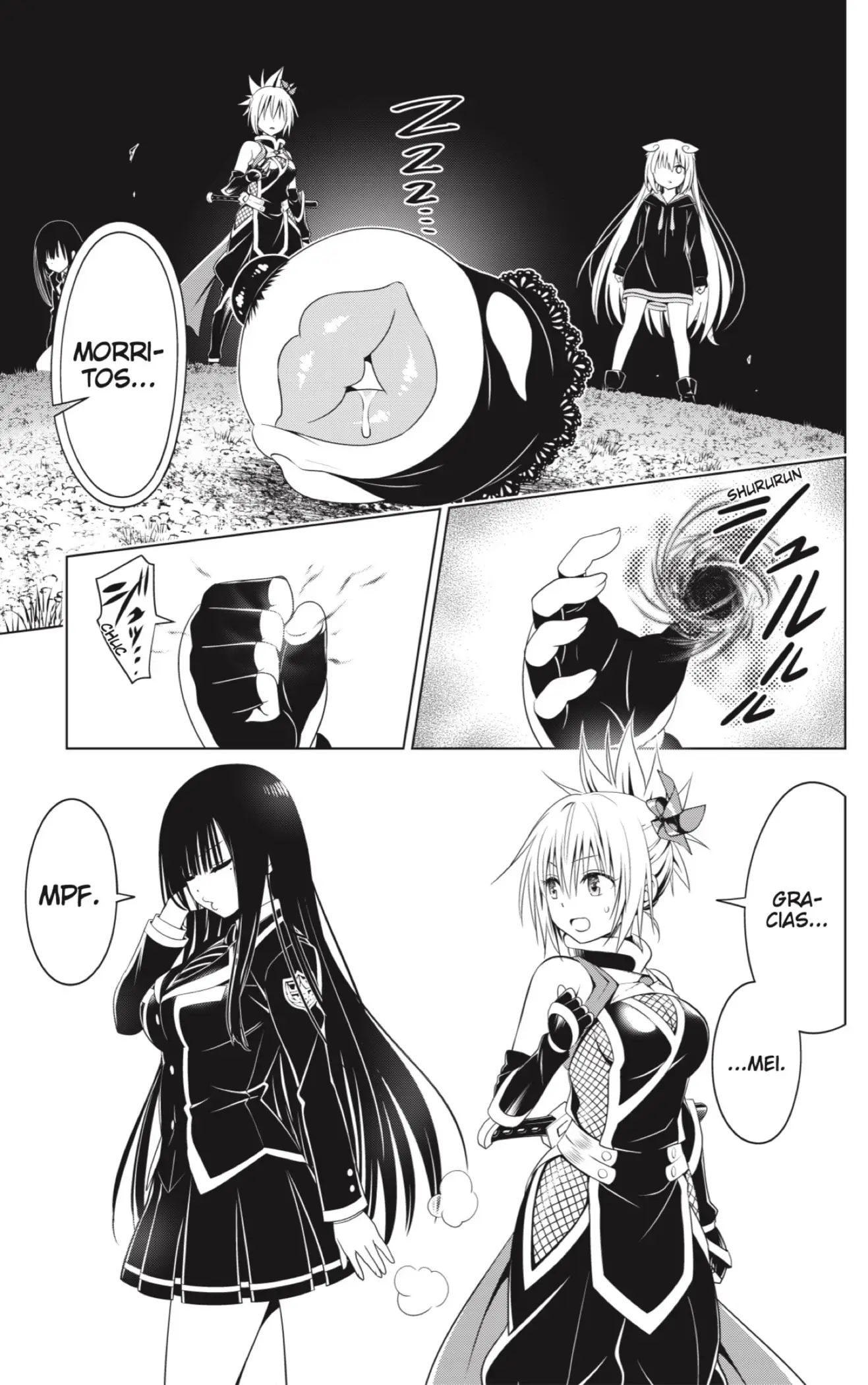 Ayakashi Triangle capítulo 134, página 15
