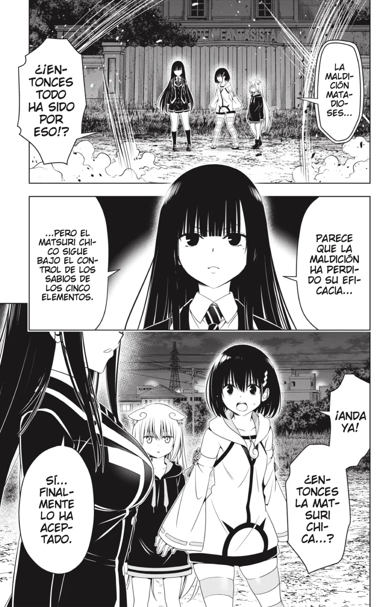 Ayakashi Triangle capítulo 135, página 7