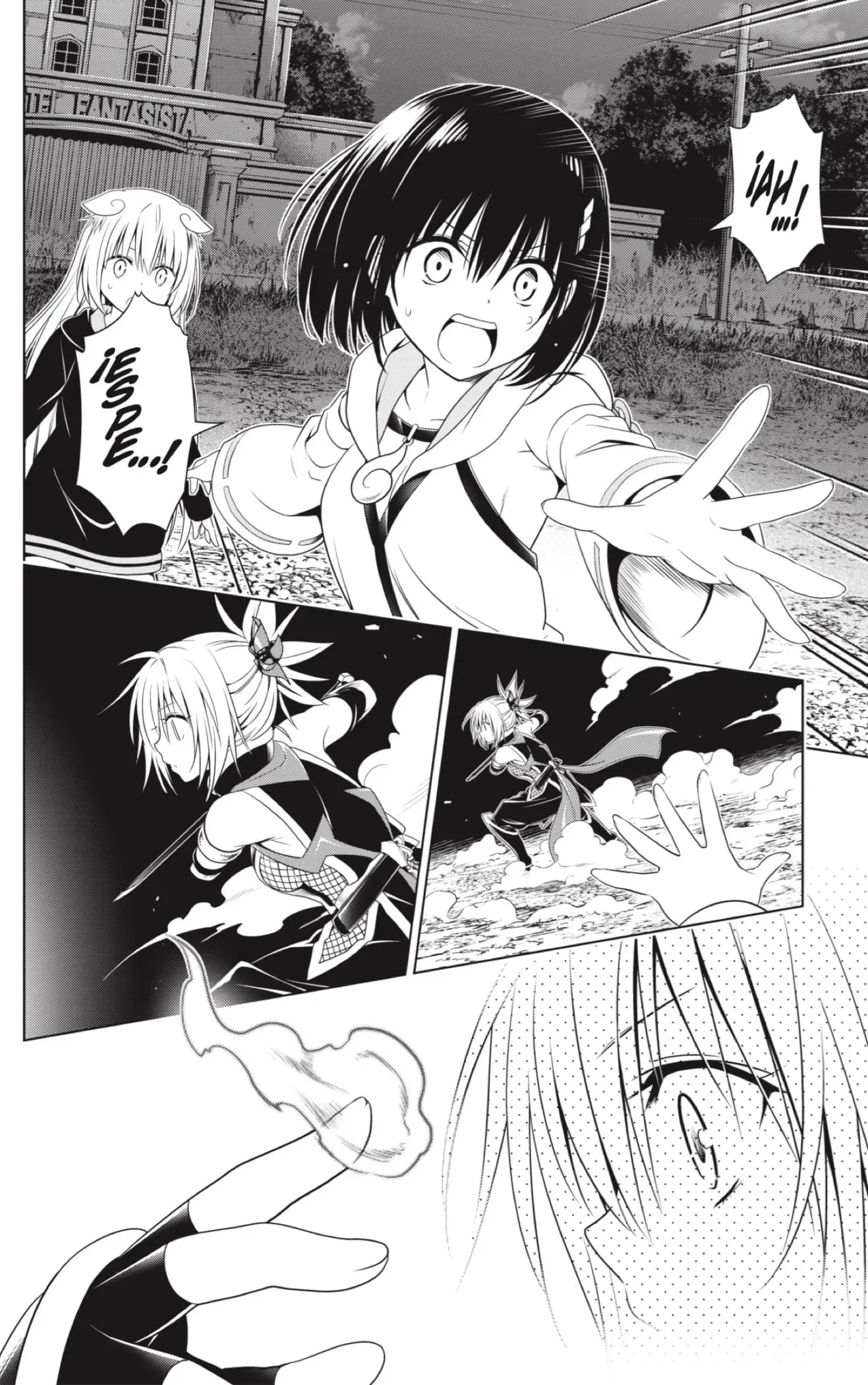 Ayakashi Triangle capítulo 135, página 14