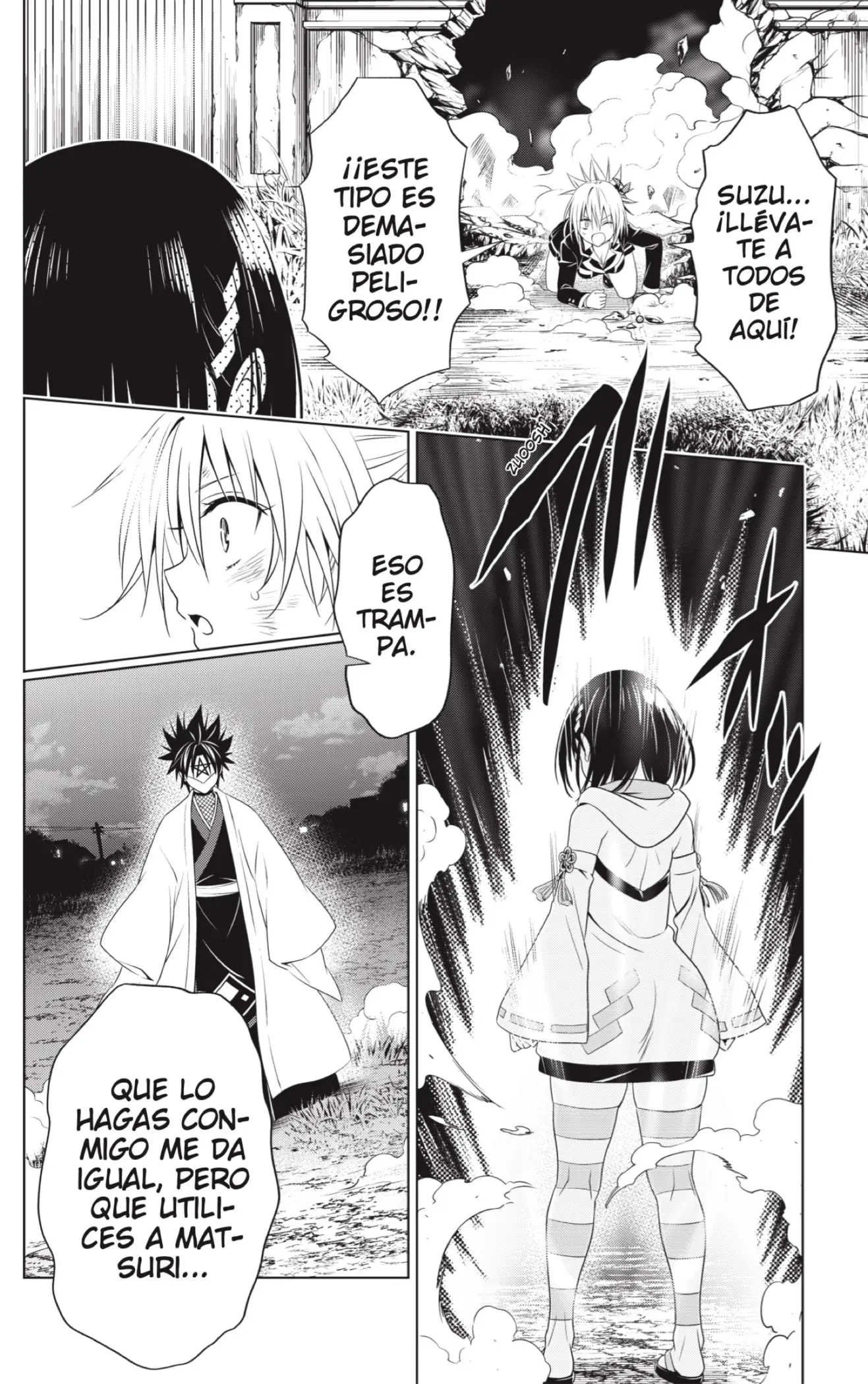 Ayakashi Triangle capítulo 135, página 20