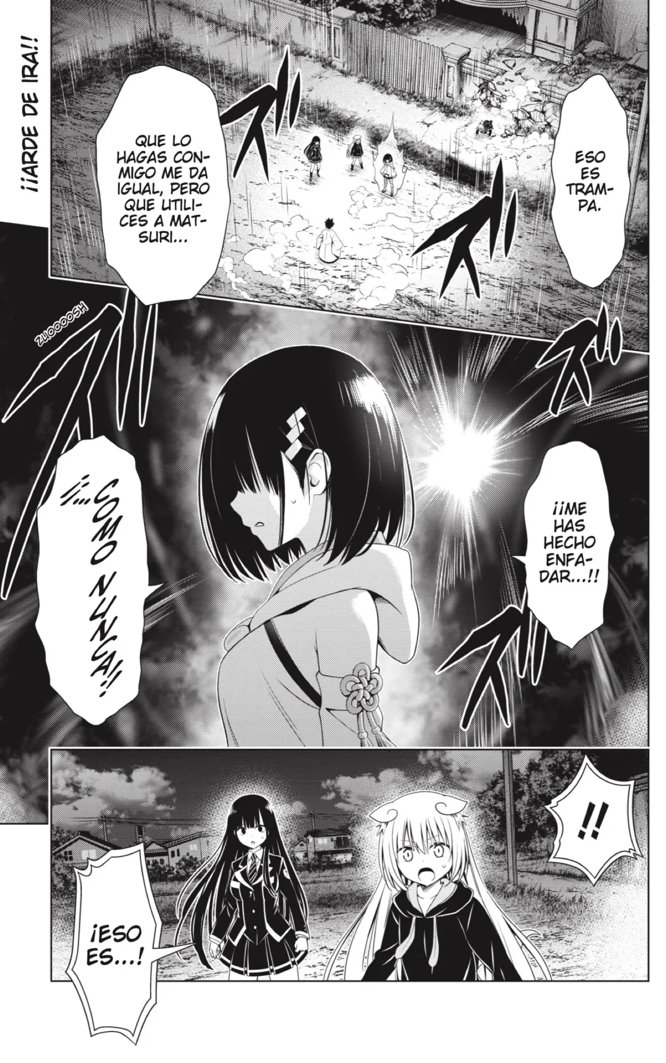 Ayakashi Triangle capítulo 136, página 3