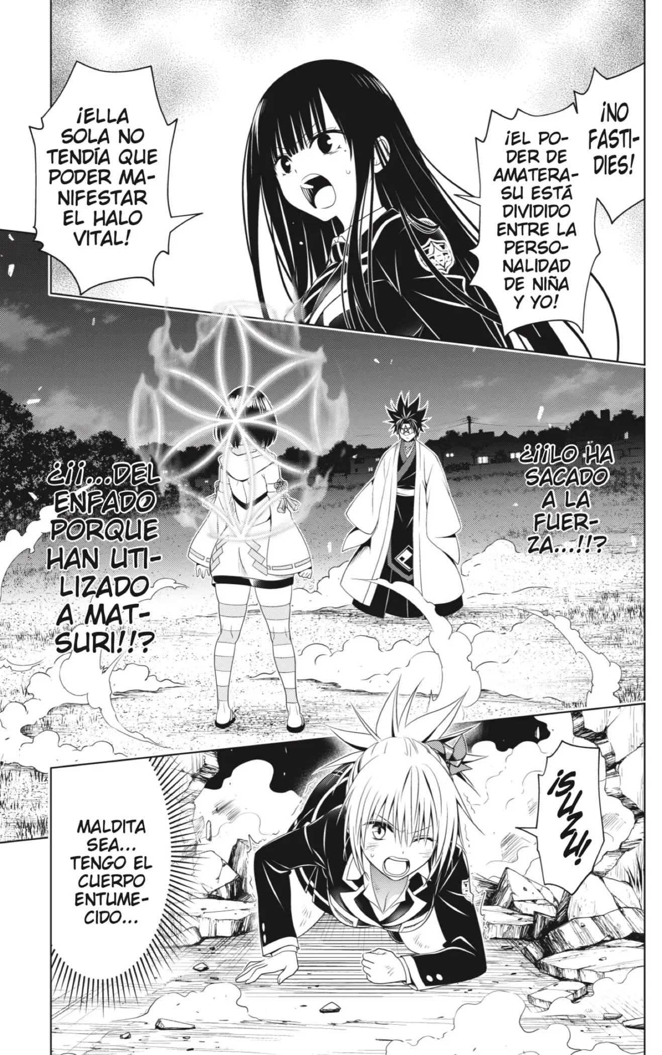 Ayakashi Triangle capítulo 136, página 5