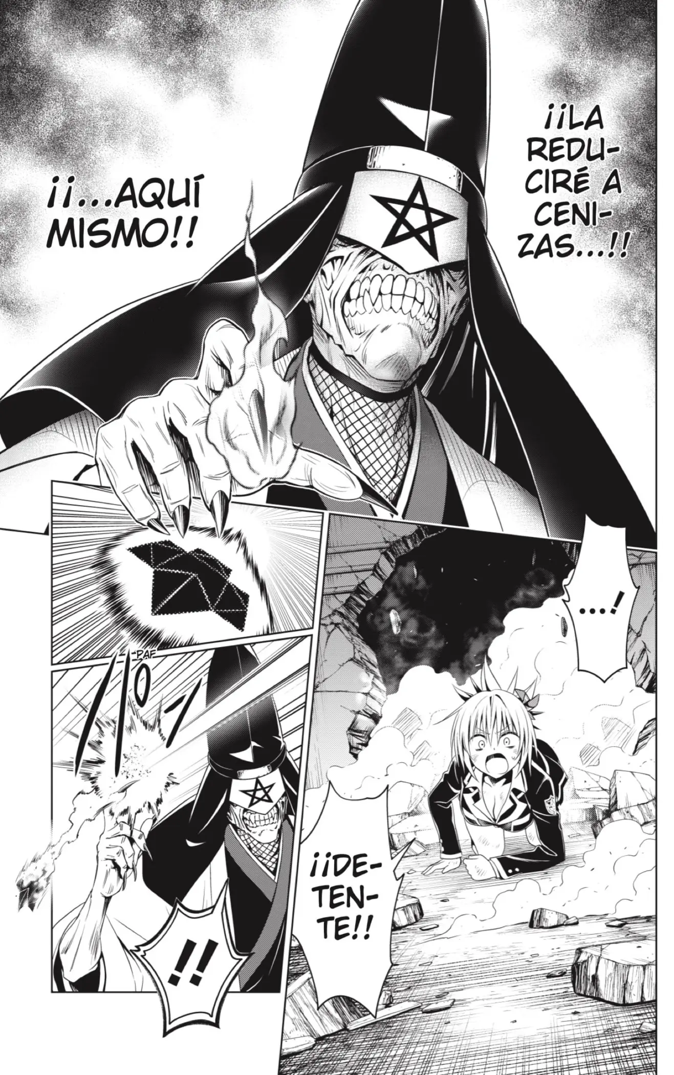 Ayakashi Triangle capítulo 136, página 17