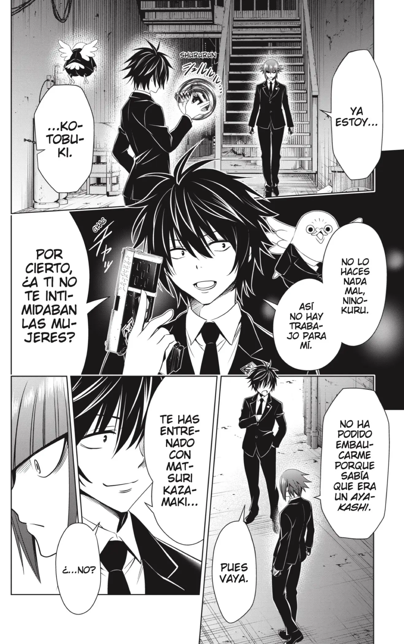 Ayakashi Triangle capítulo 137, página 16