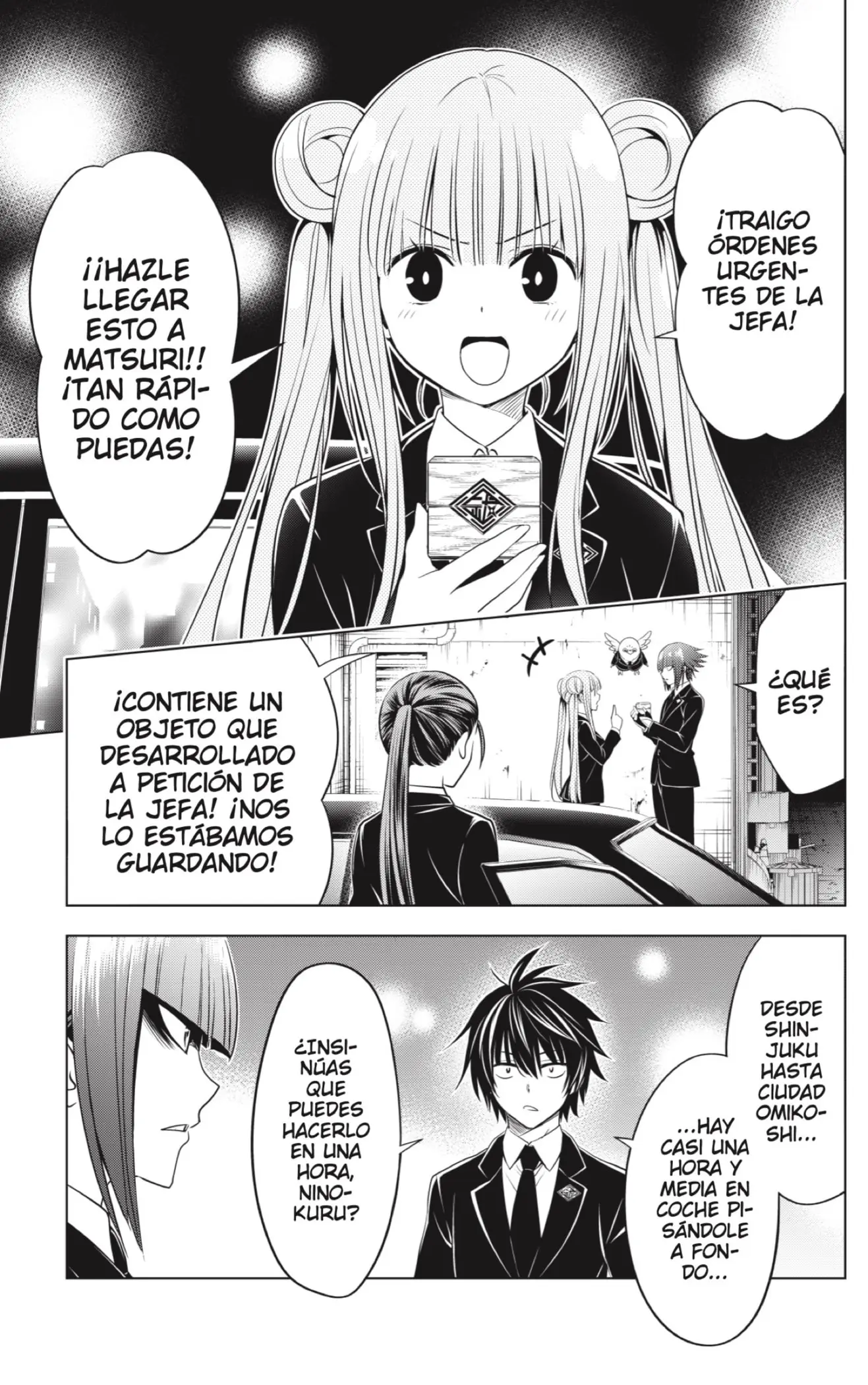 Ayakashi Triangle capítulo 137, página 19