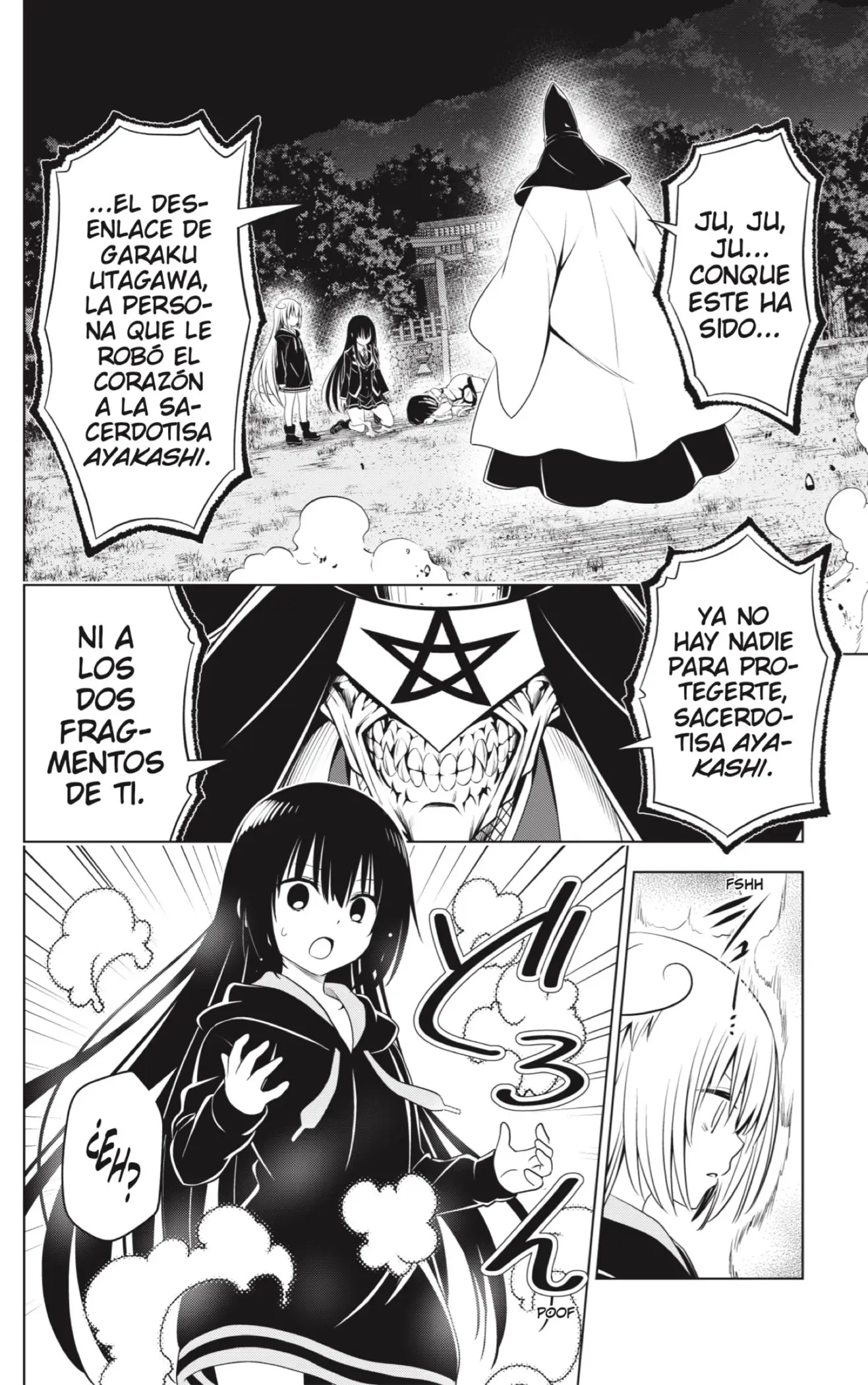 Ayakashi Triangle capítulo 138, página 18