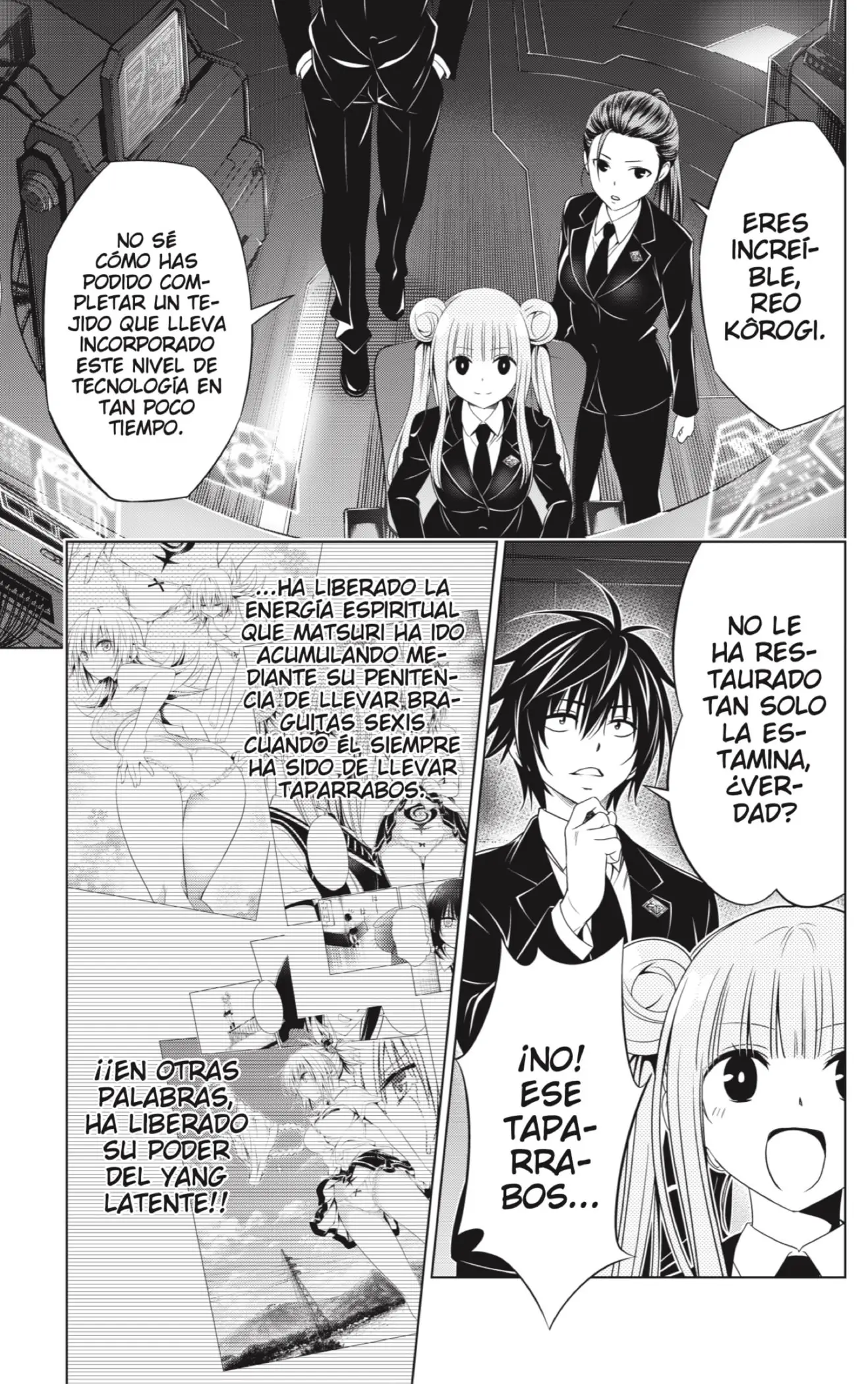 Ayakashi Triangle capítulo 141, página 9
