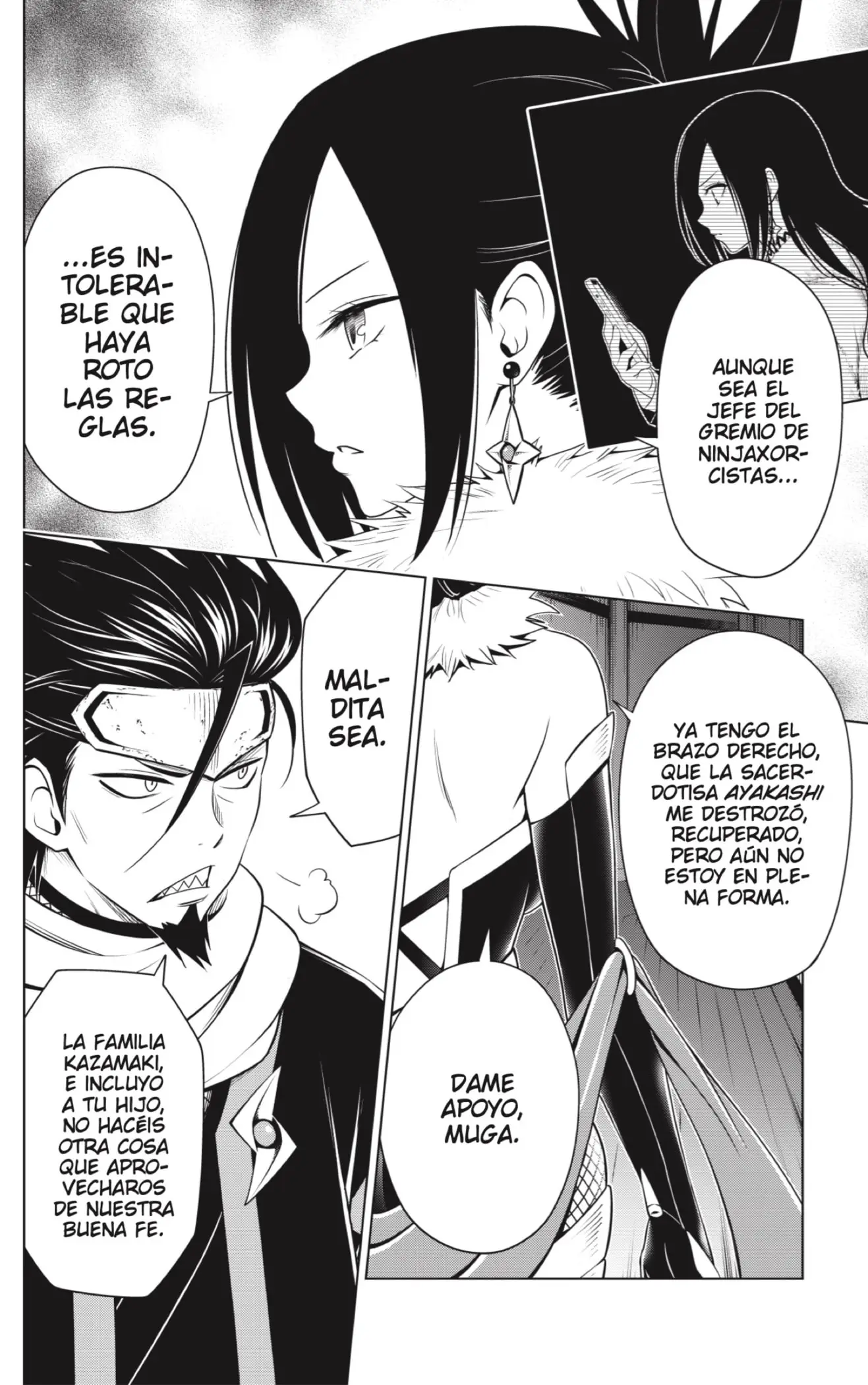 Ayakashi Triangle capítulo 142, página 14