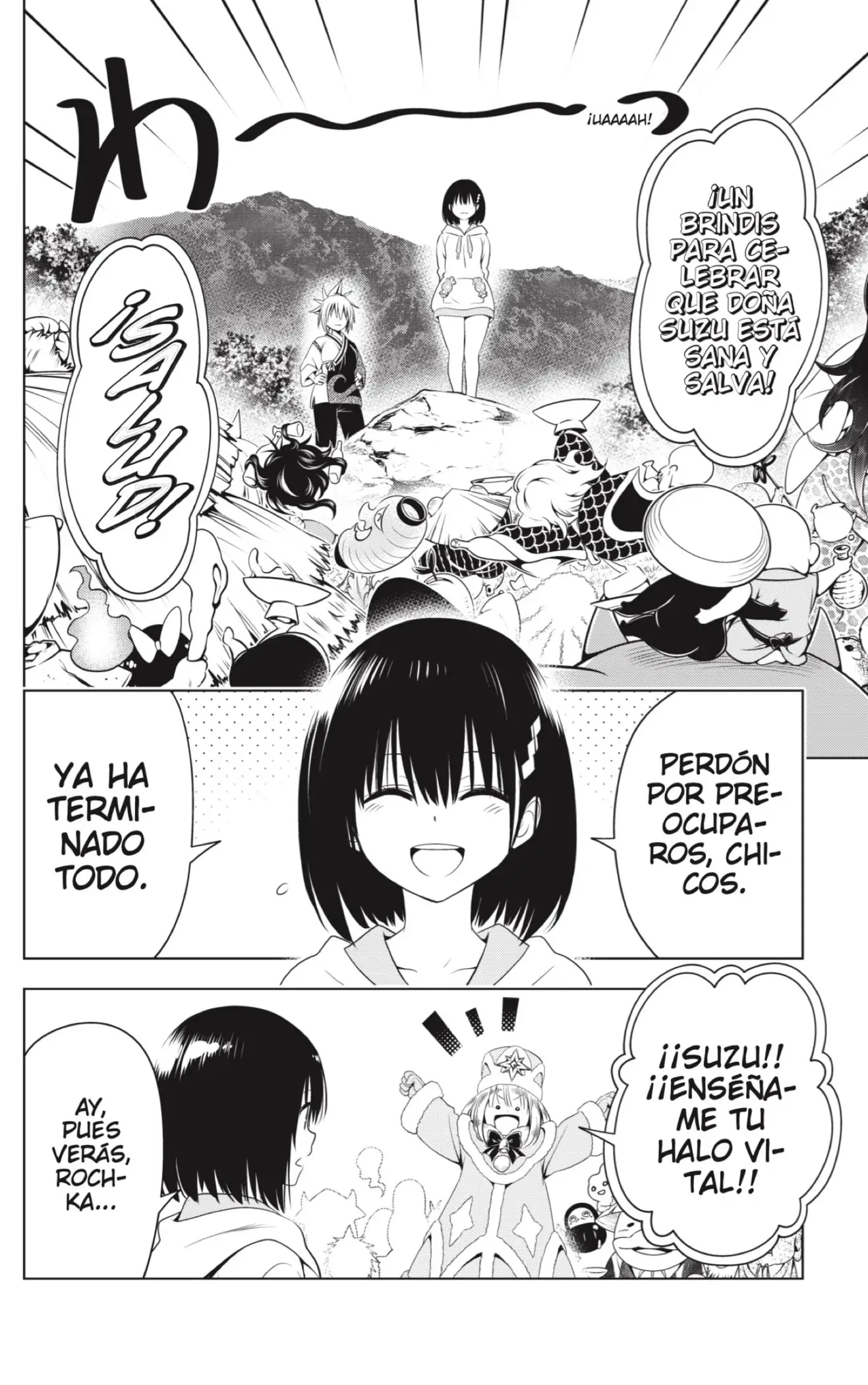 Ayakashi Triangle capítulo 143, página 8