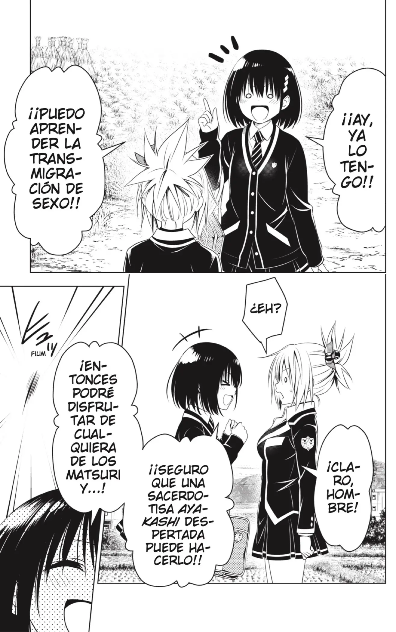 Ayakashi Triangle capítulo 144, página 15