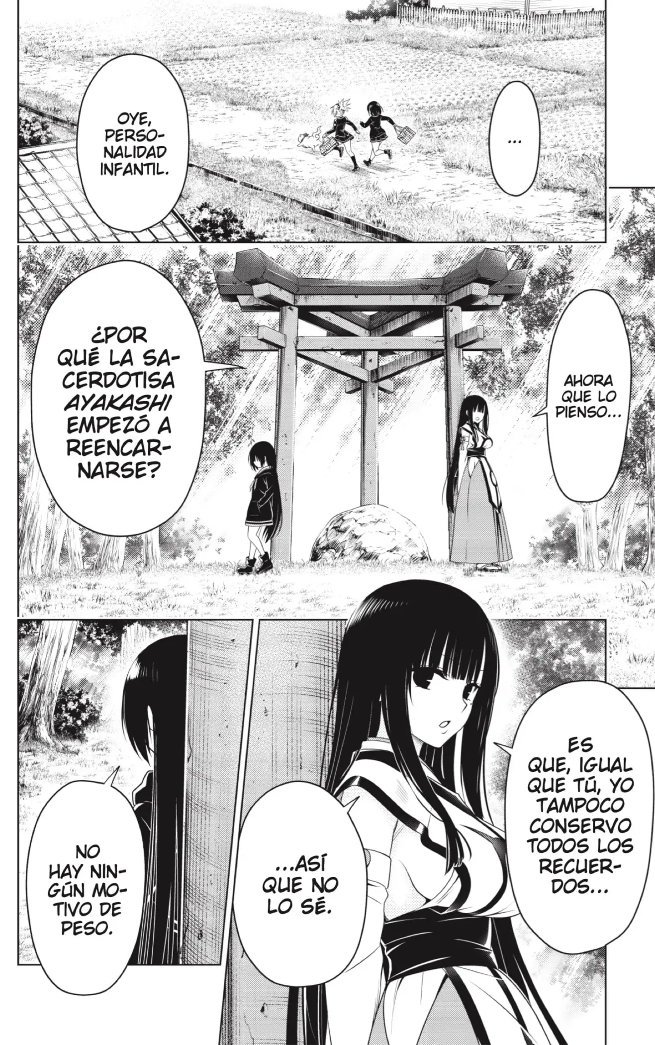 Ayakashi Triangle capítulo 144, página 18