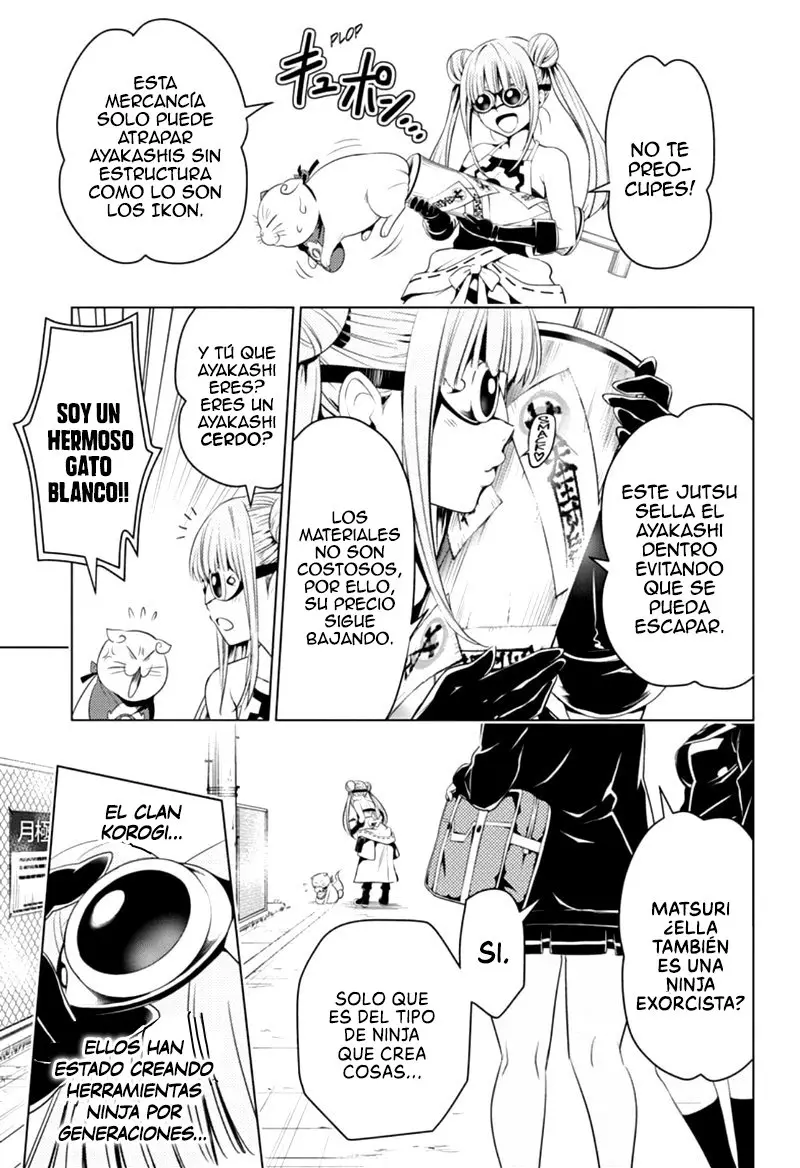 Ayakashi Triangle capítulo 15, página 14