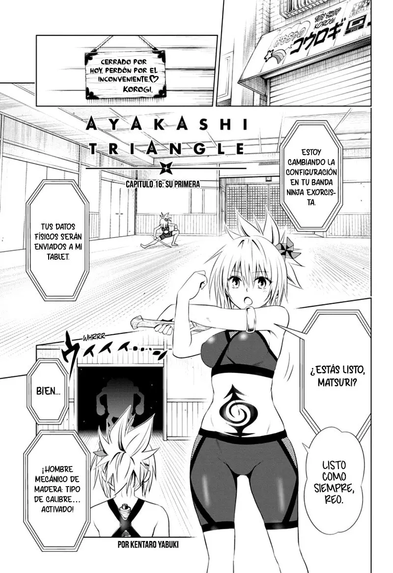 Ayakashi Triangle capítulo 16, página 2