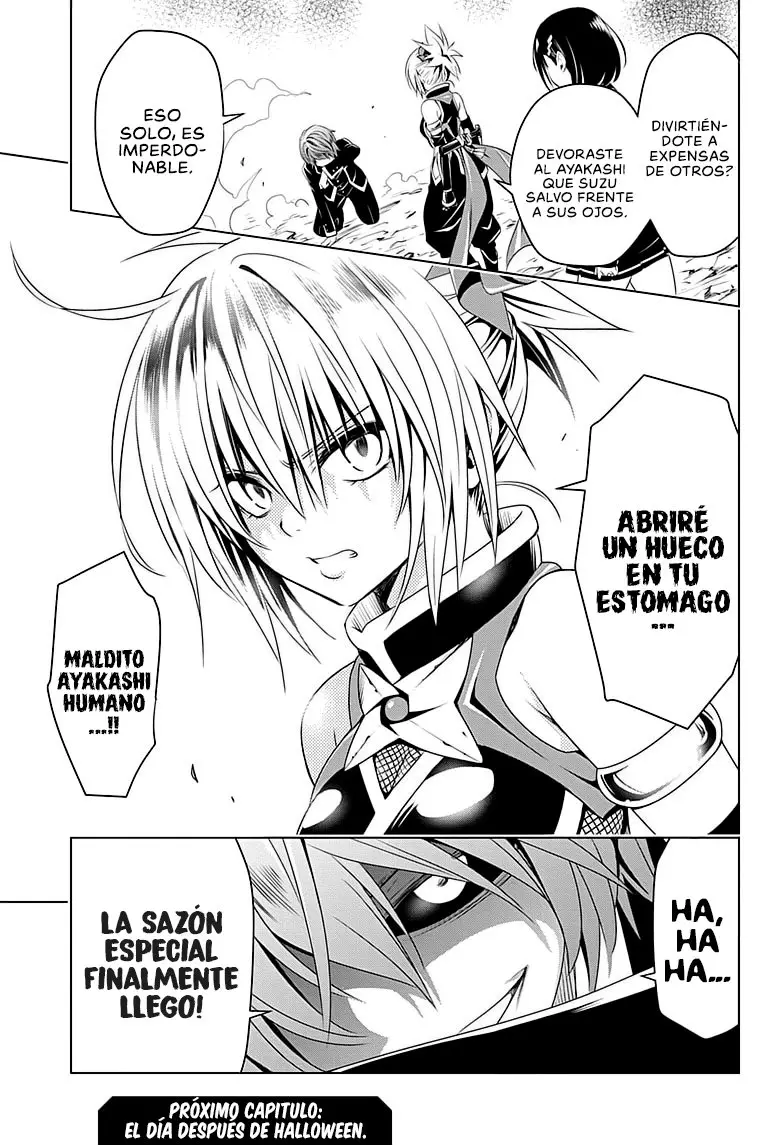 Ayakashi Triangle capítulo 18, página 22