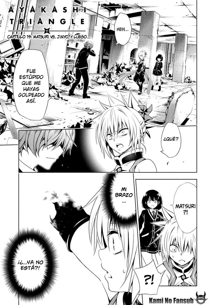 Ayakashi Triangle capítulo 19, página 2