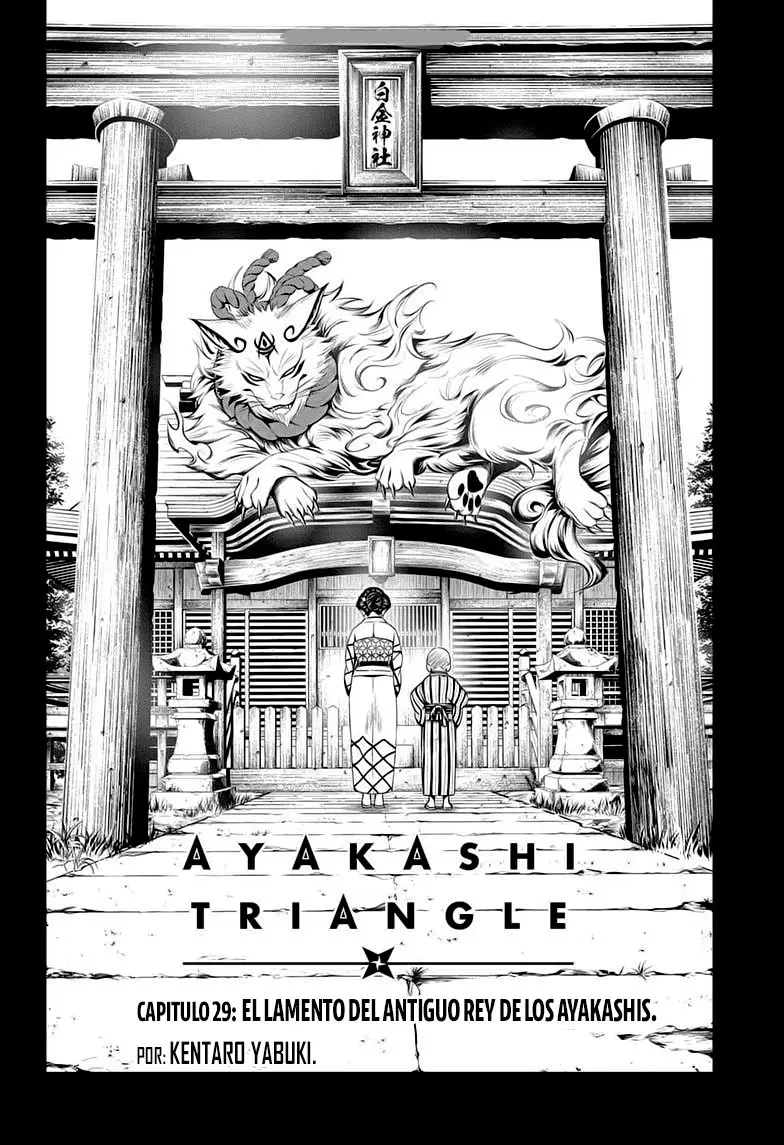 Ayakashi Triangle capítulo 29, página 3