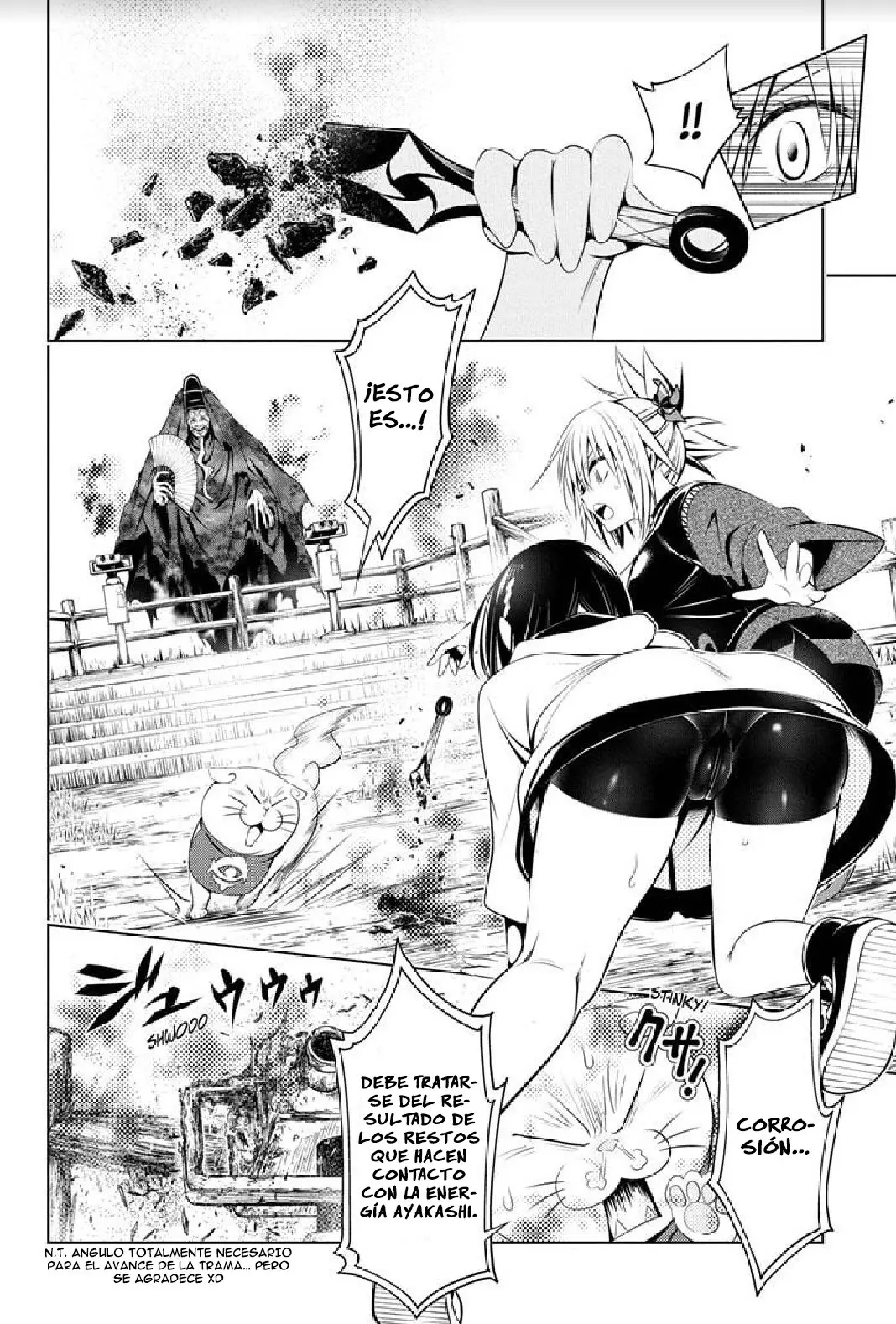 Ayakashi Triangle capítulo 30, página 17