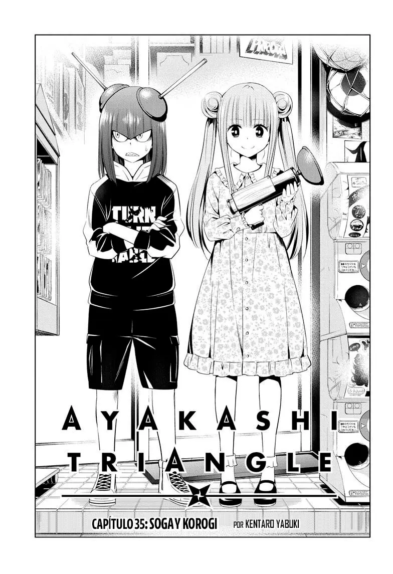 Ayakashi Triangle capítulo 35, página 4