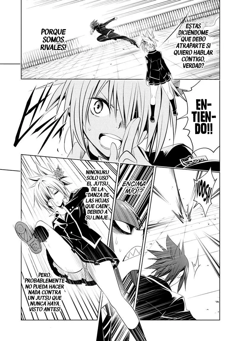 Ayakashi Triangle capítulo 35, página 14