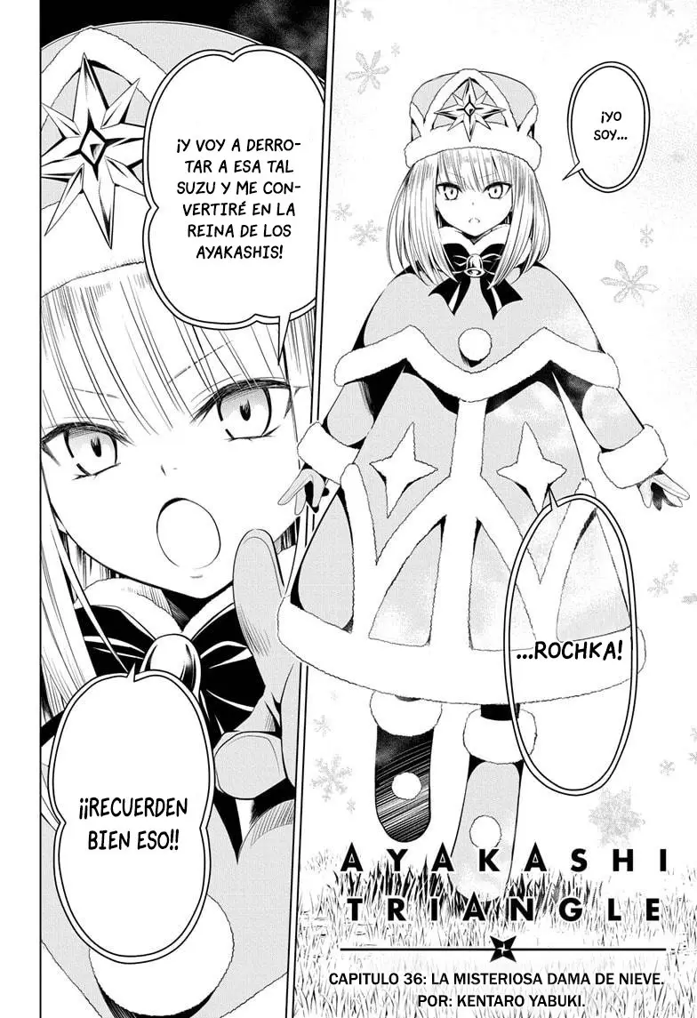 Ayakashi Triangle capítulo 36, página 3