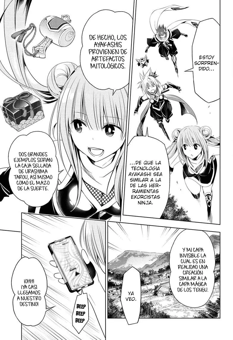 Ayakashi Triangle capítulo 47, página 6
