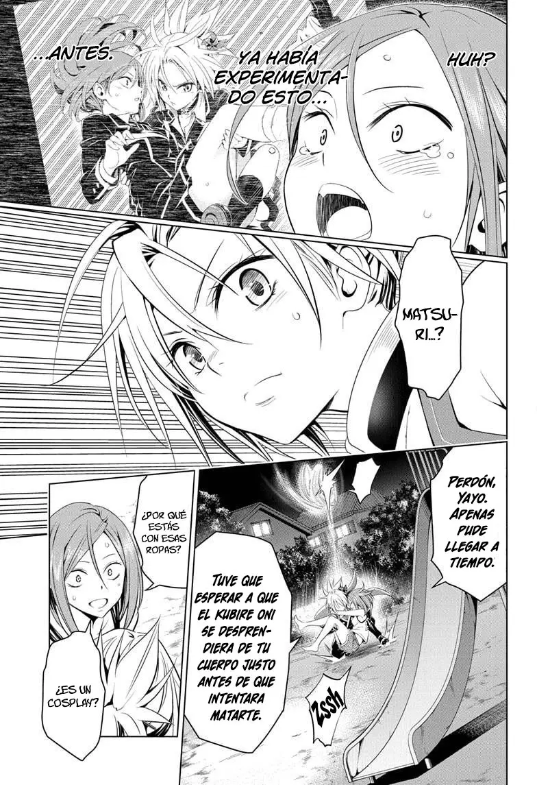 Ayakashi Triangle capítulo 51, página 18