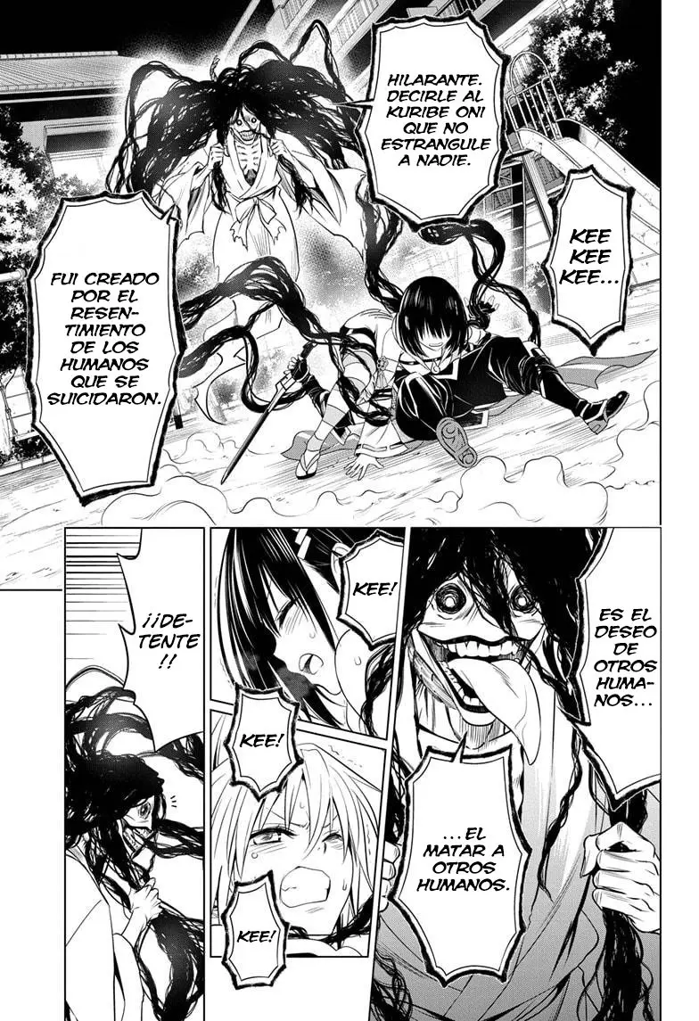 Ayakashi Triangle capítulo 52, página 8