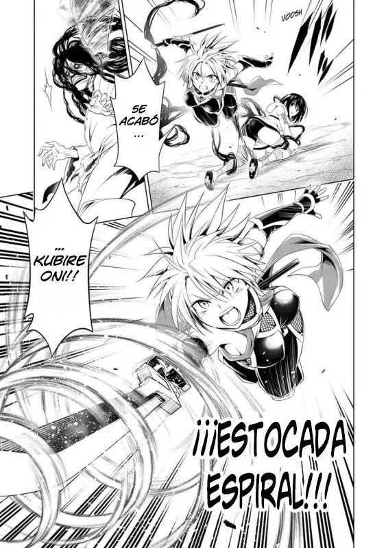 Ayakashi Triangle capítulo 52, página 14