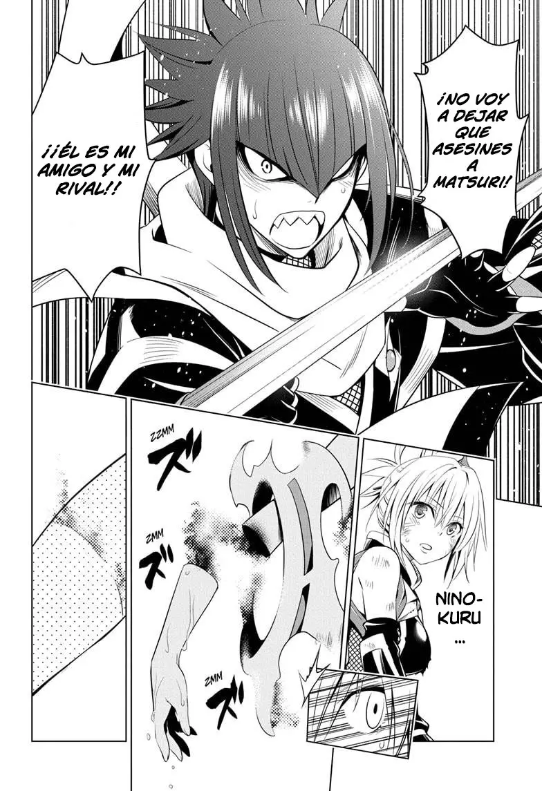 Ayakashi Triangle capítulo 56, página 14
