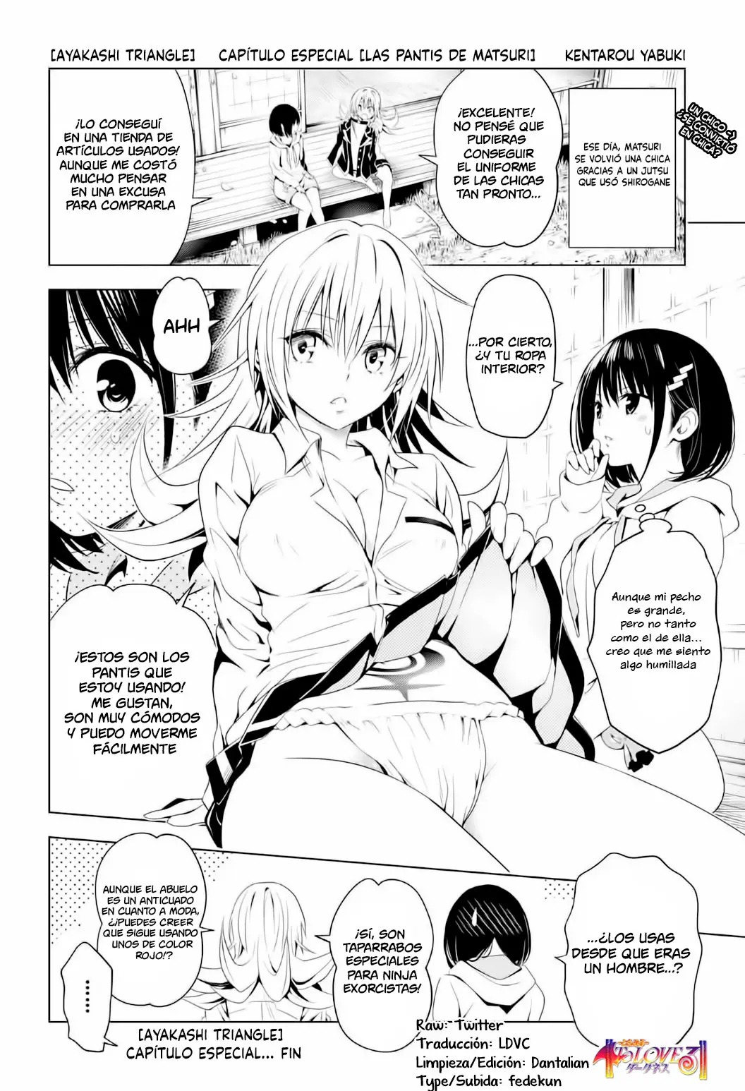 Ayakashi Triangle capítulo 6.5, página 1