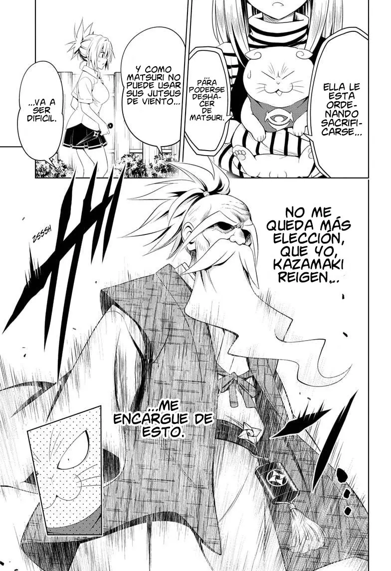 Ayakashi Triangle capítulo 64, página 10