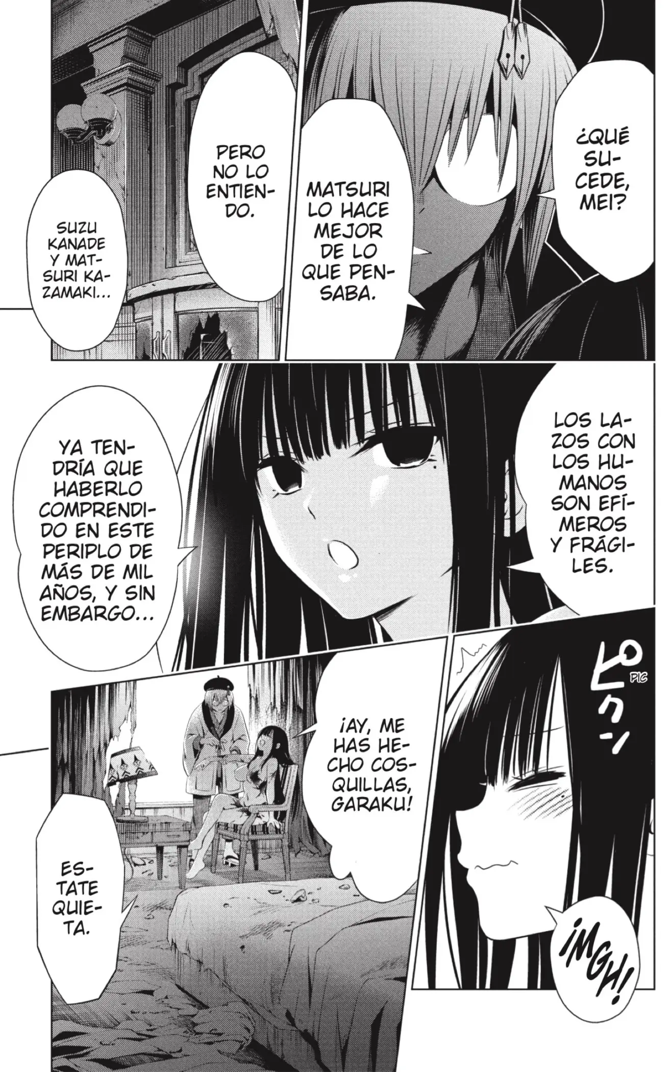 Ayakashi Triangle capítulo 67, página 11