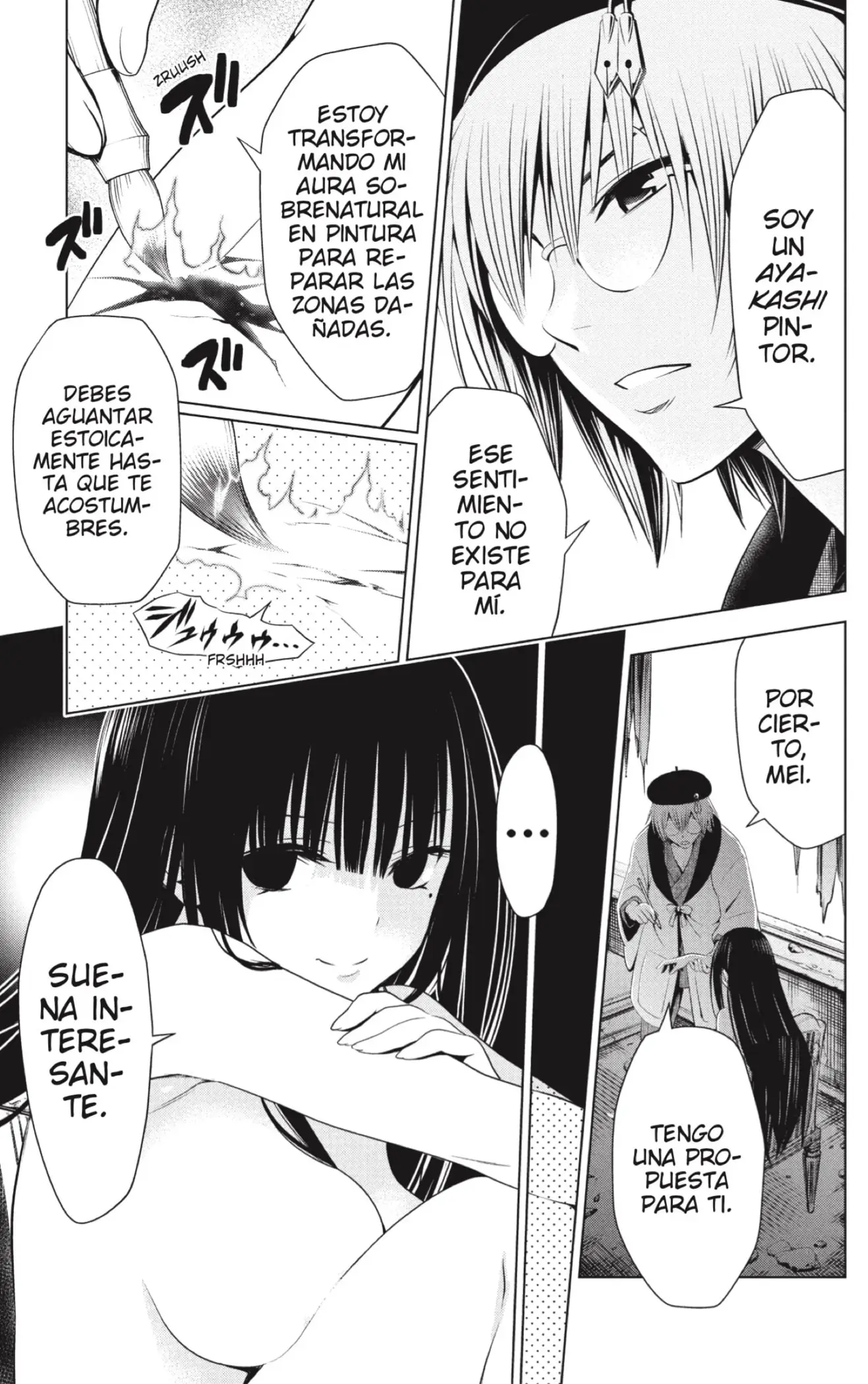 Ayakashi Triangle capítulo 67, página 13