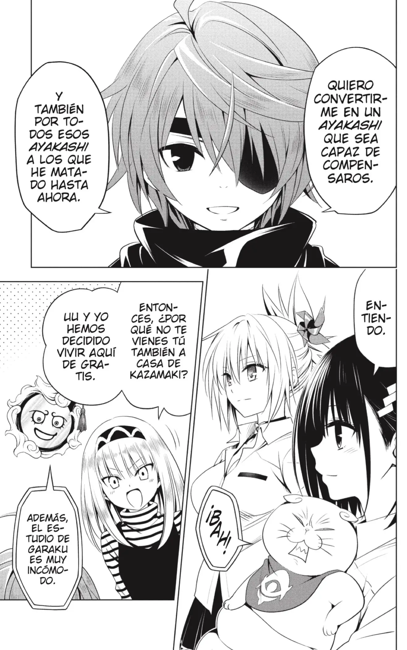 Ayakashi Triangle capítulo 67, página 15