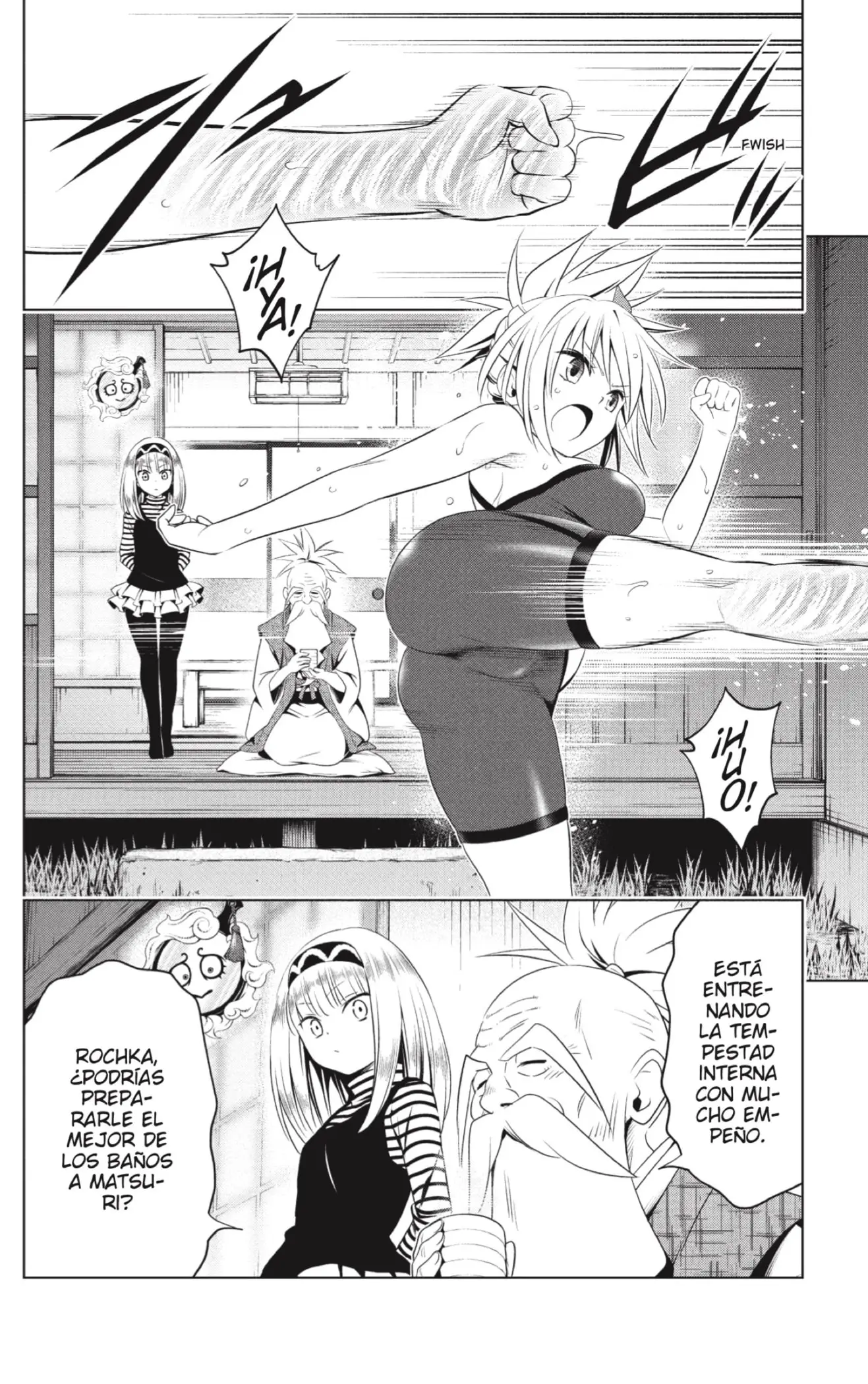 Ayakashi Triangle capítulo 68, página 4