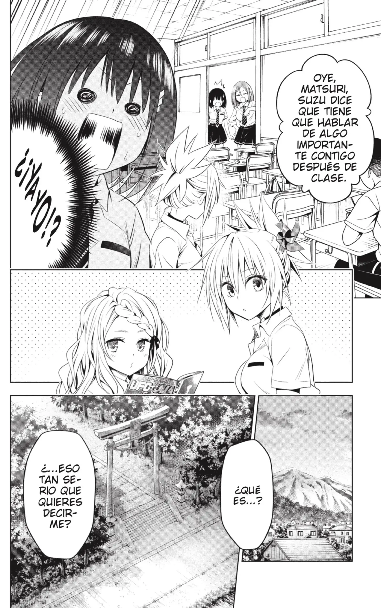 Ayakashi Triangle capítulo 68, página 12