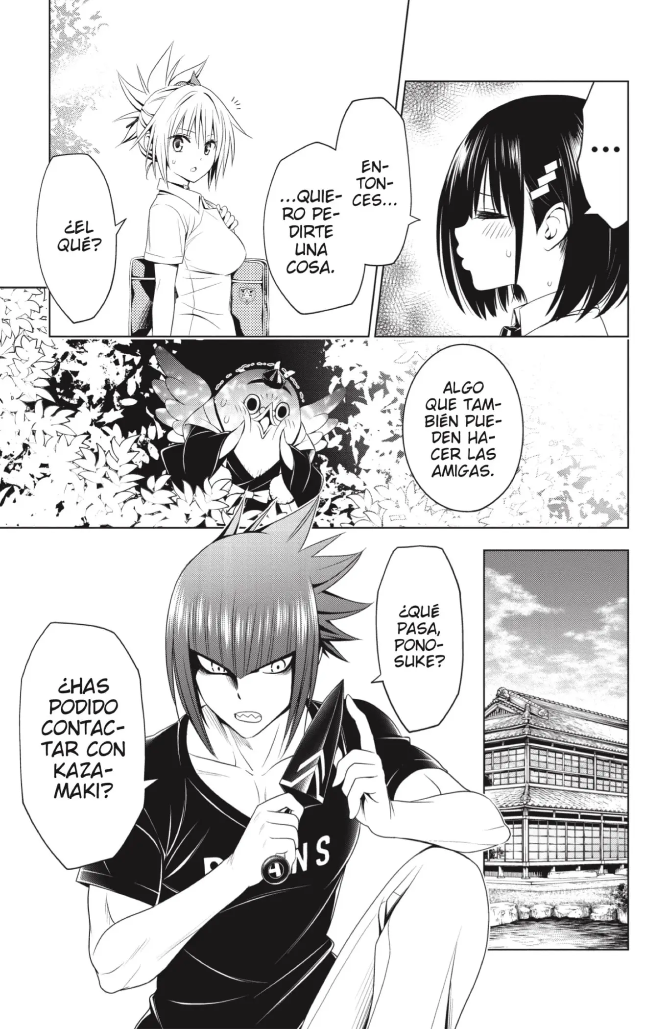 Ayakashi Triangle capítulo 69, página 17
