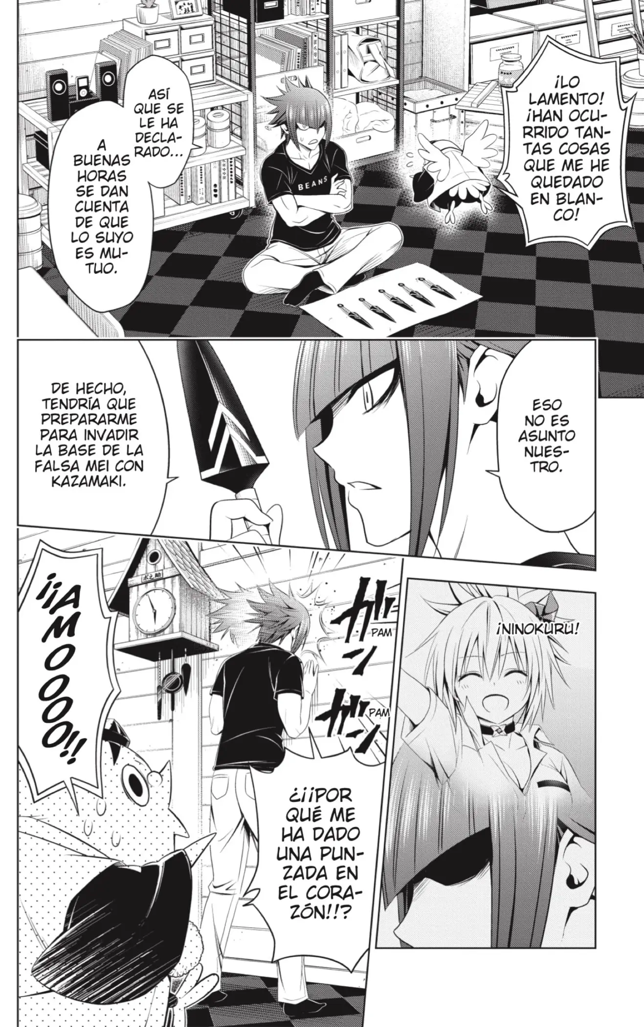 Ayakashi Triangle capítulo 69, página 18