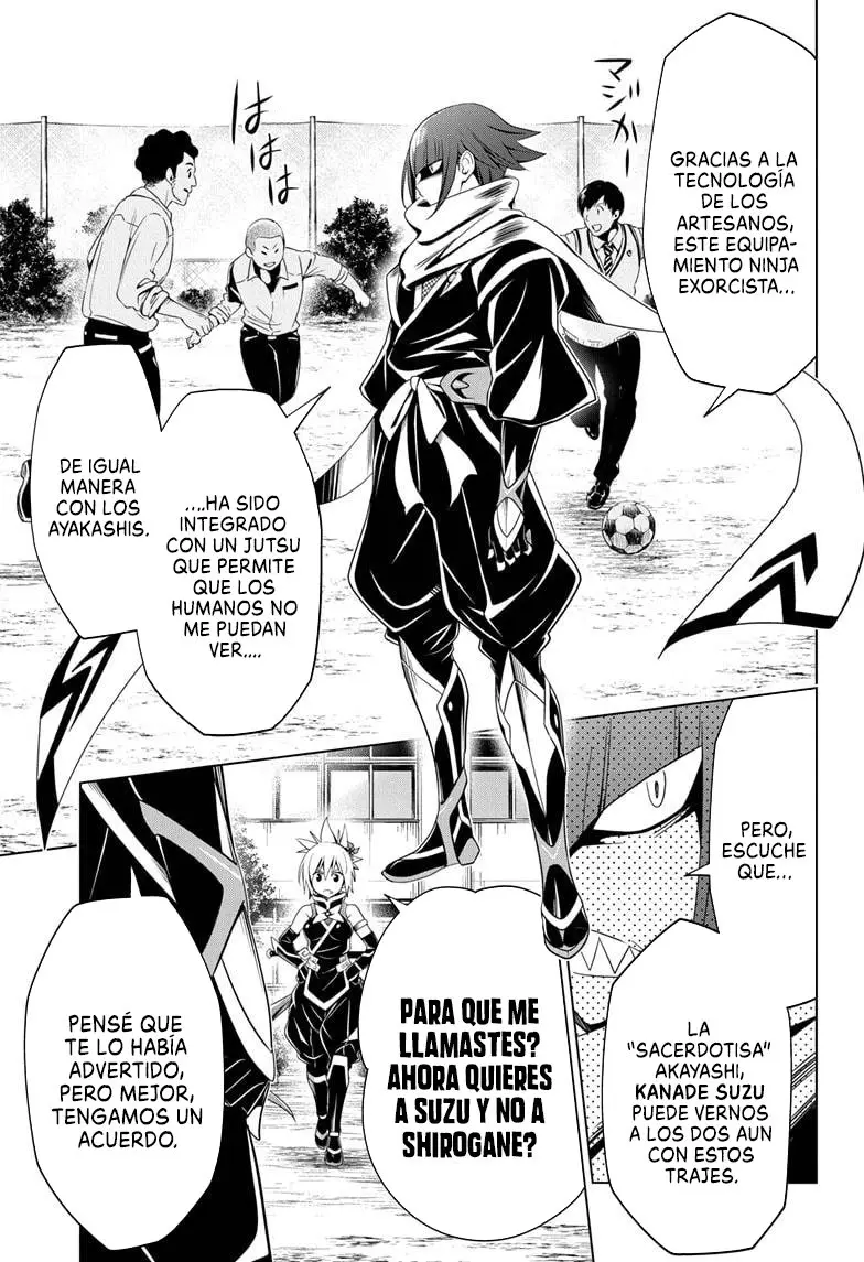 Ayakashi Triangle capítulo 7, página 8