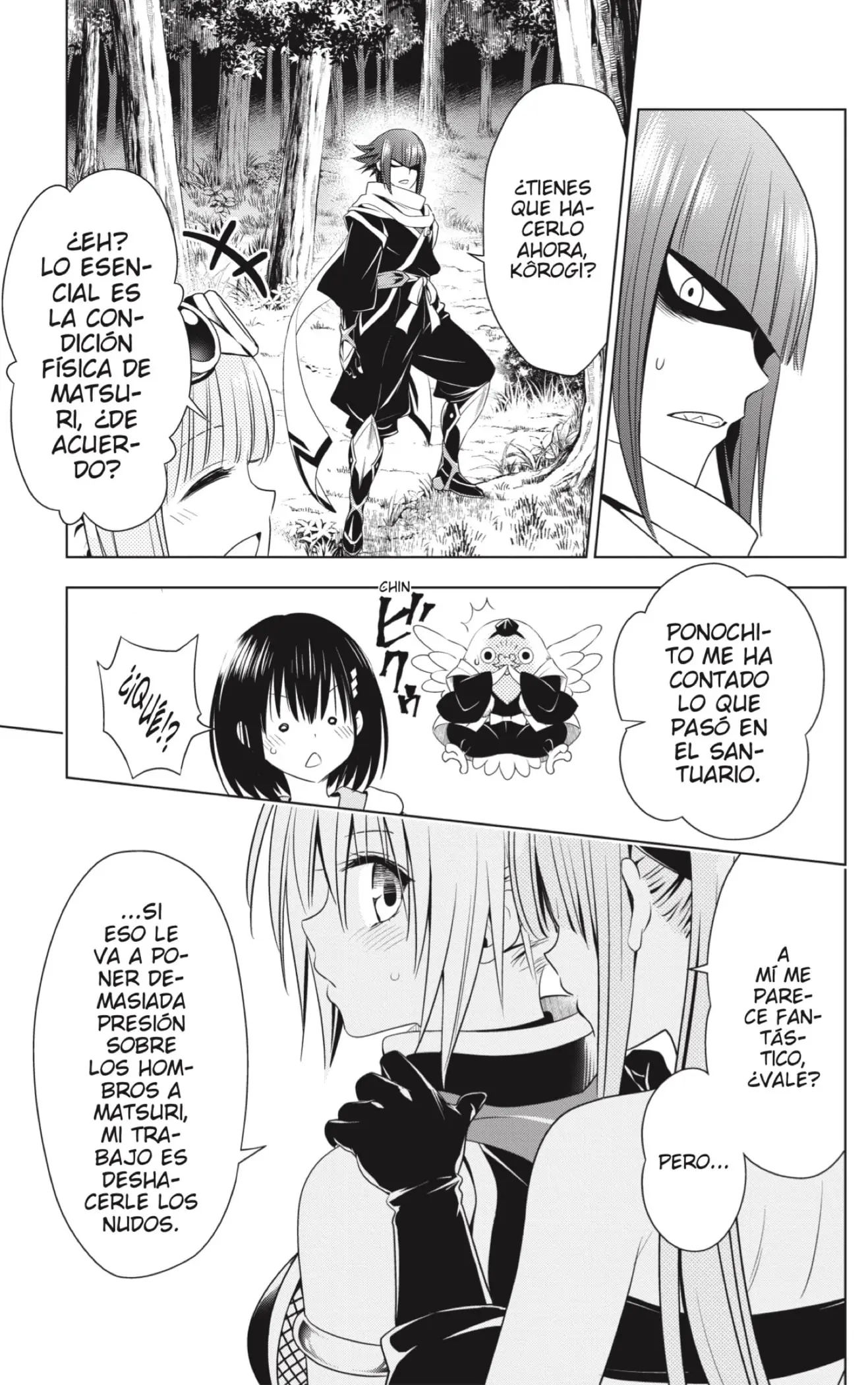 Ayakashi Triangle capítulo 70, página 5