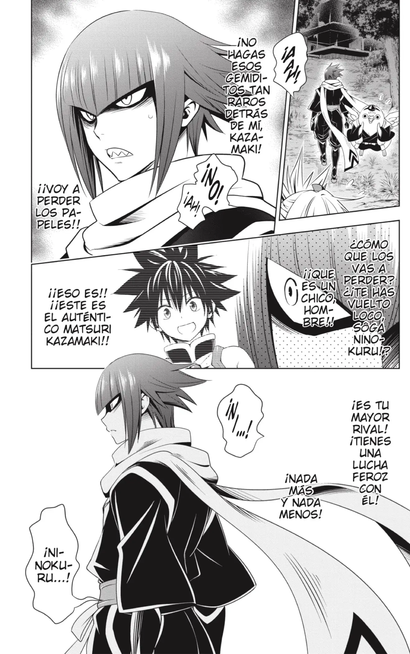 Ayakashi Triangle capítulo 70, página 13