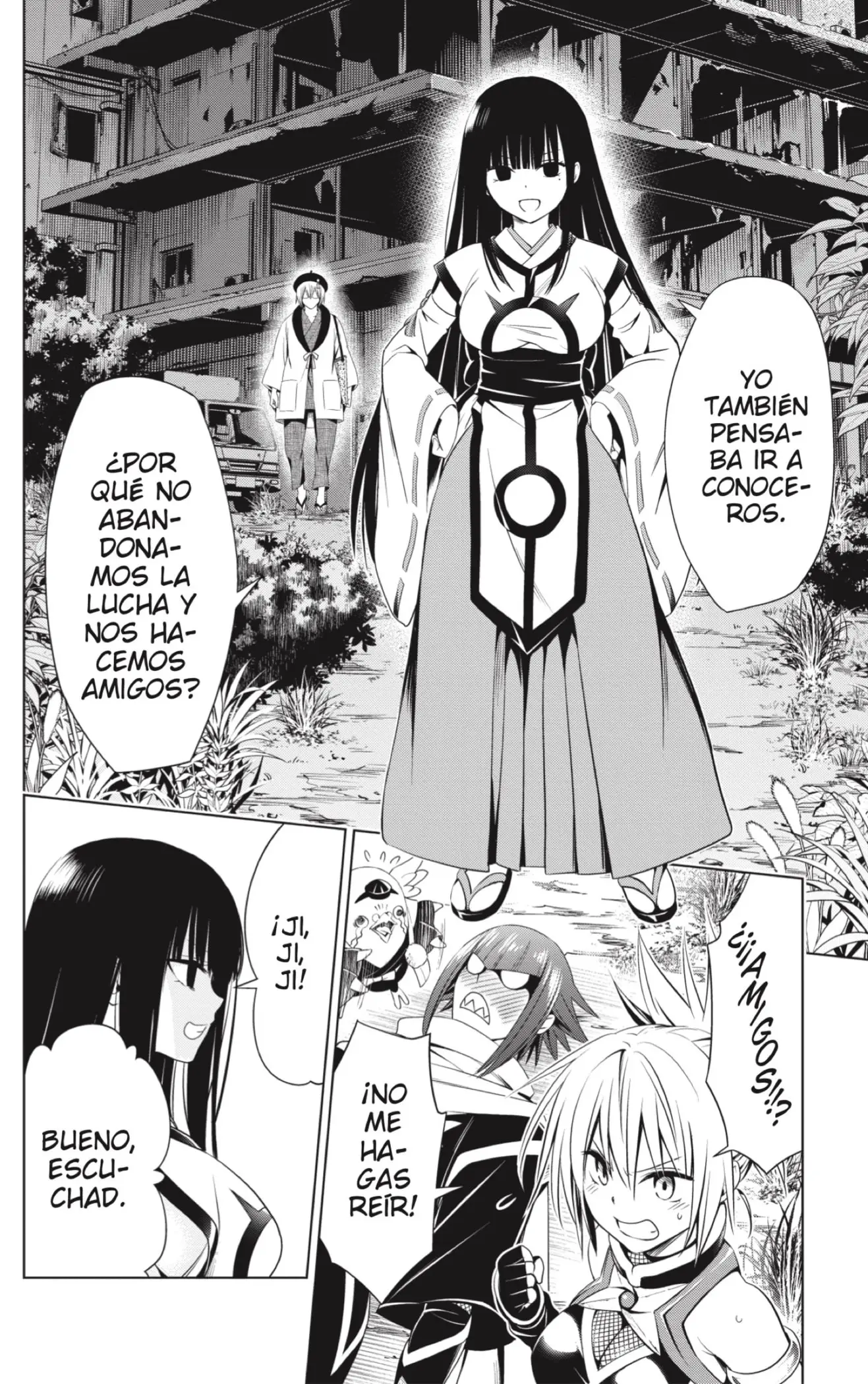 Ayakashi Triangle capítulo 70, página 18