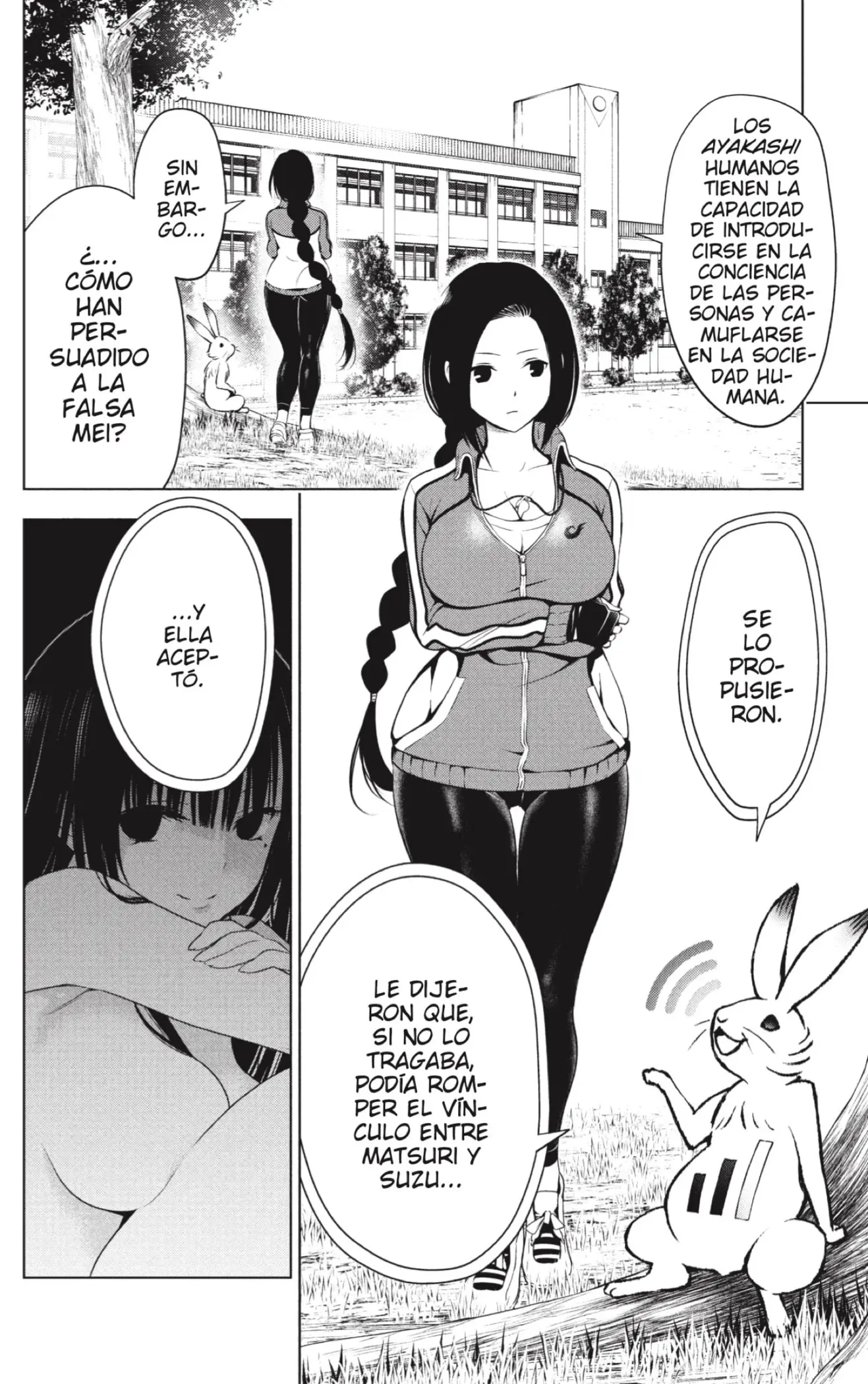 Ayakashi Triangle capítulo 71, página 8