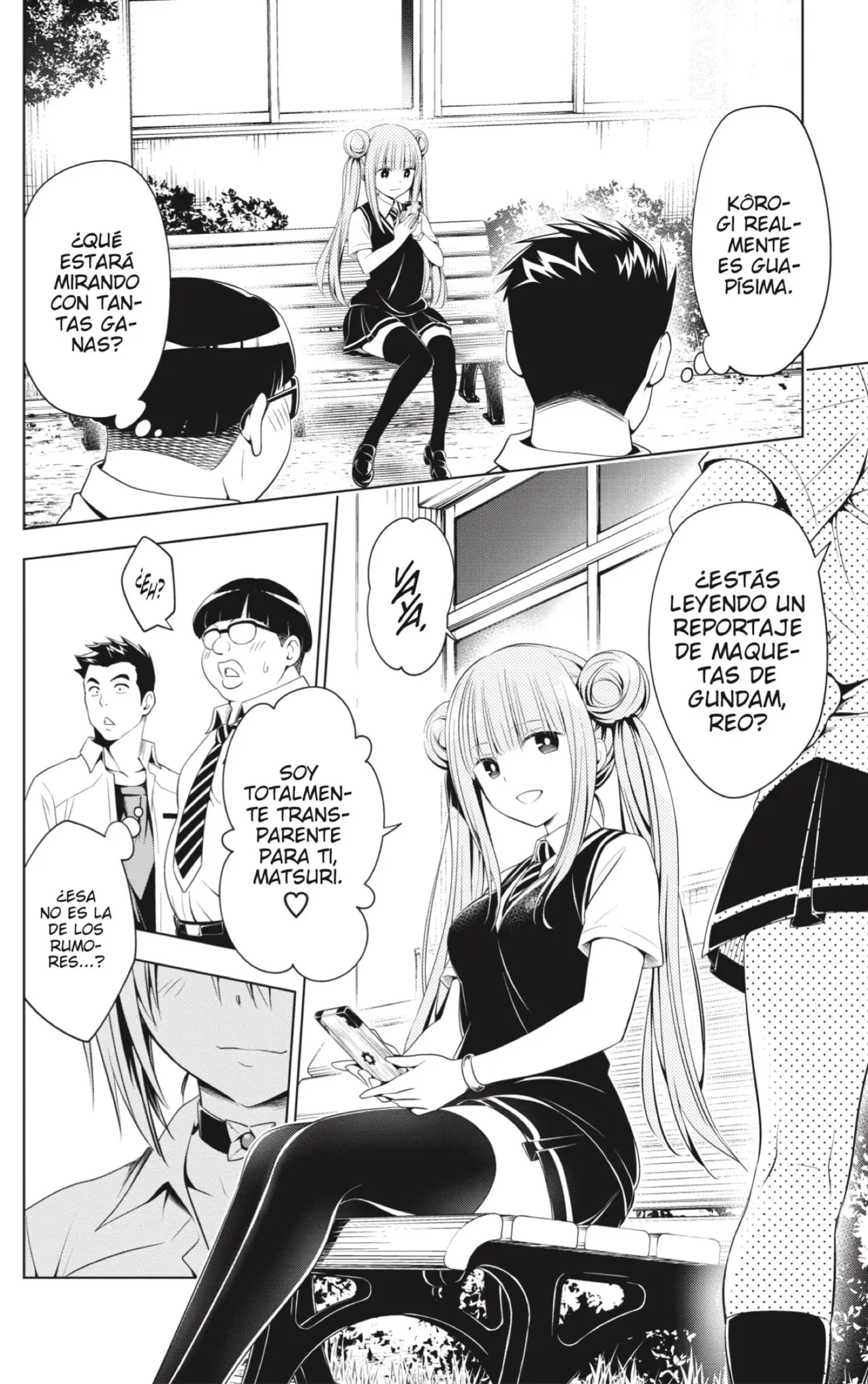 Ayakashi Triangle capítulo 73, página 10