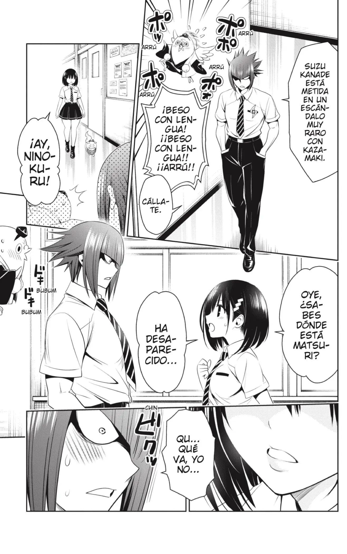 Ayakashi Triangle capítulo 73, página 15