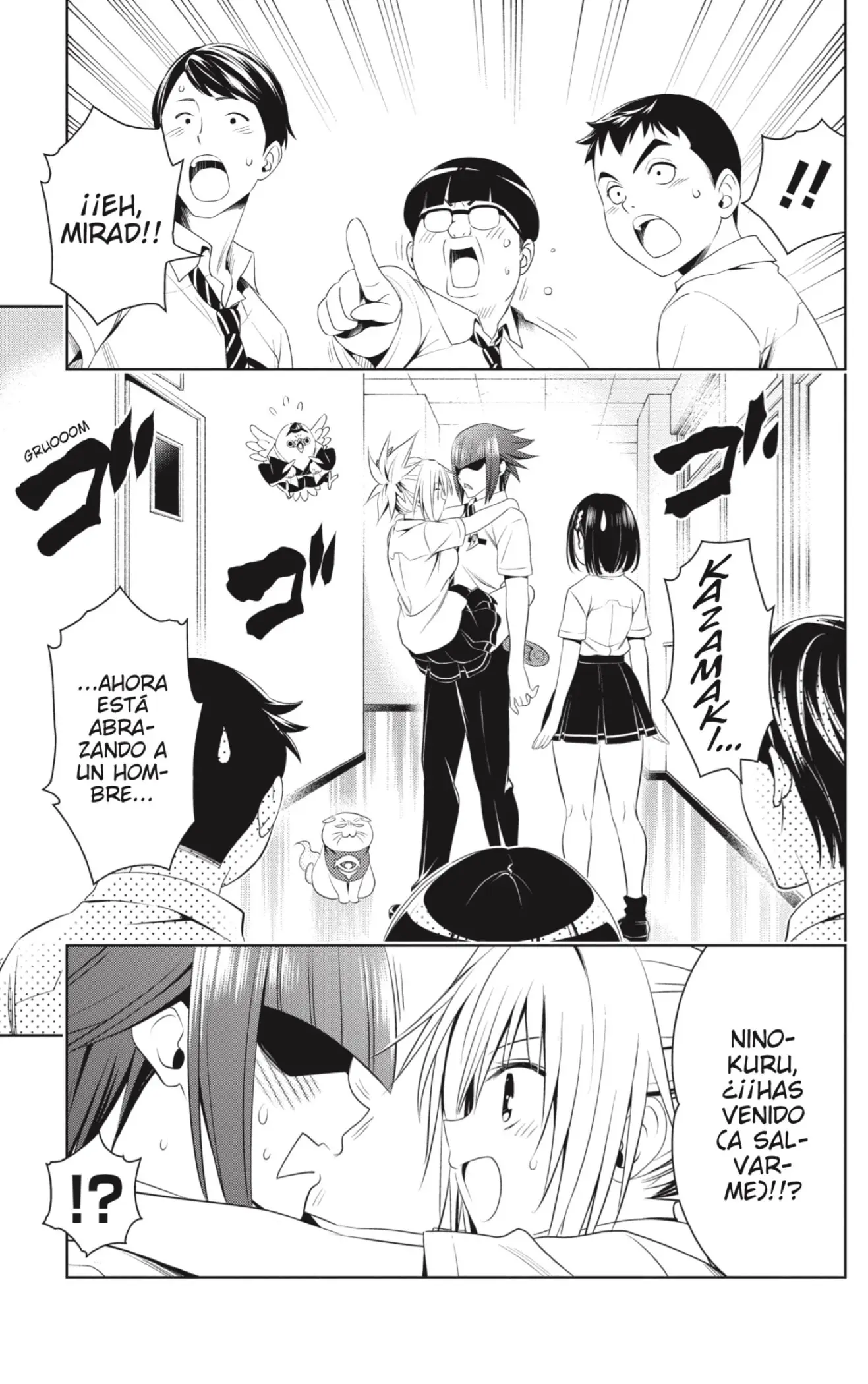 Ayakashi Triangle capítulo 73, página 17