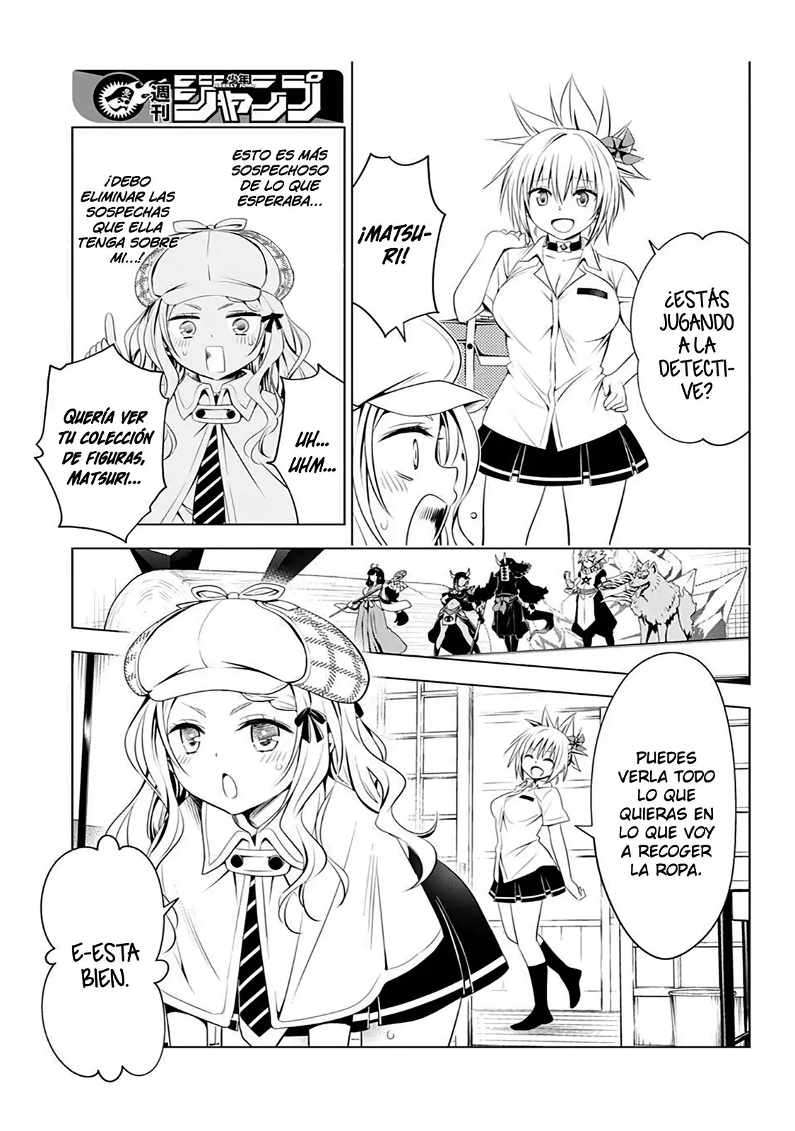 Ayakashi Triangle capítulo 74, página 8
